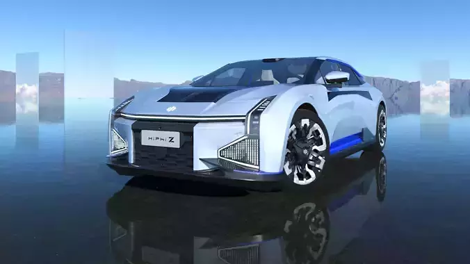 HiPhi Z EV 2023 with interior