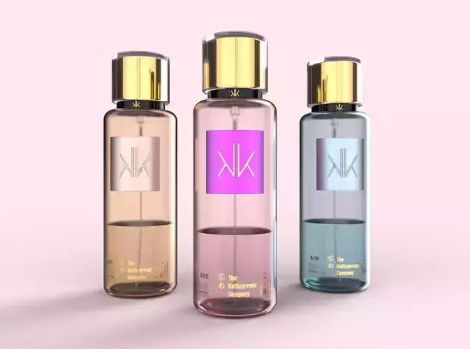 Perfume Spray Bottle Body Mist Victorias Secret Free 3D model