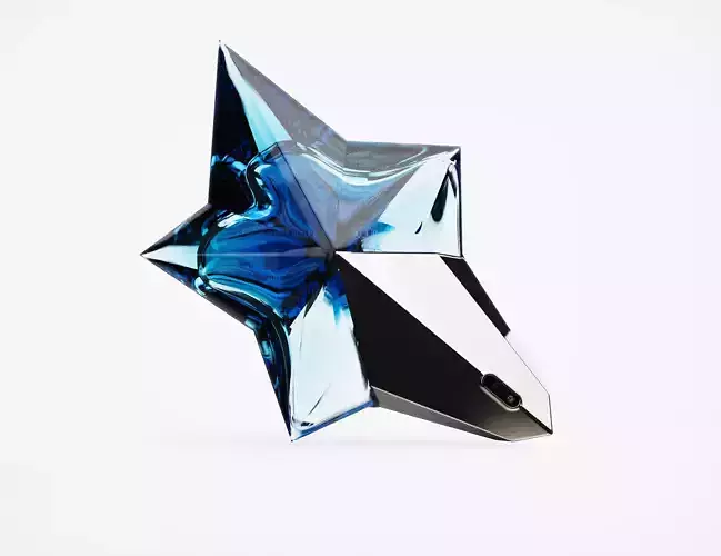 Angel By Mugler Star Shape Perfume 3D model Free 3D model