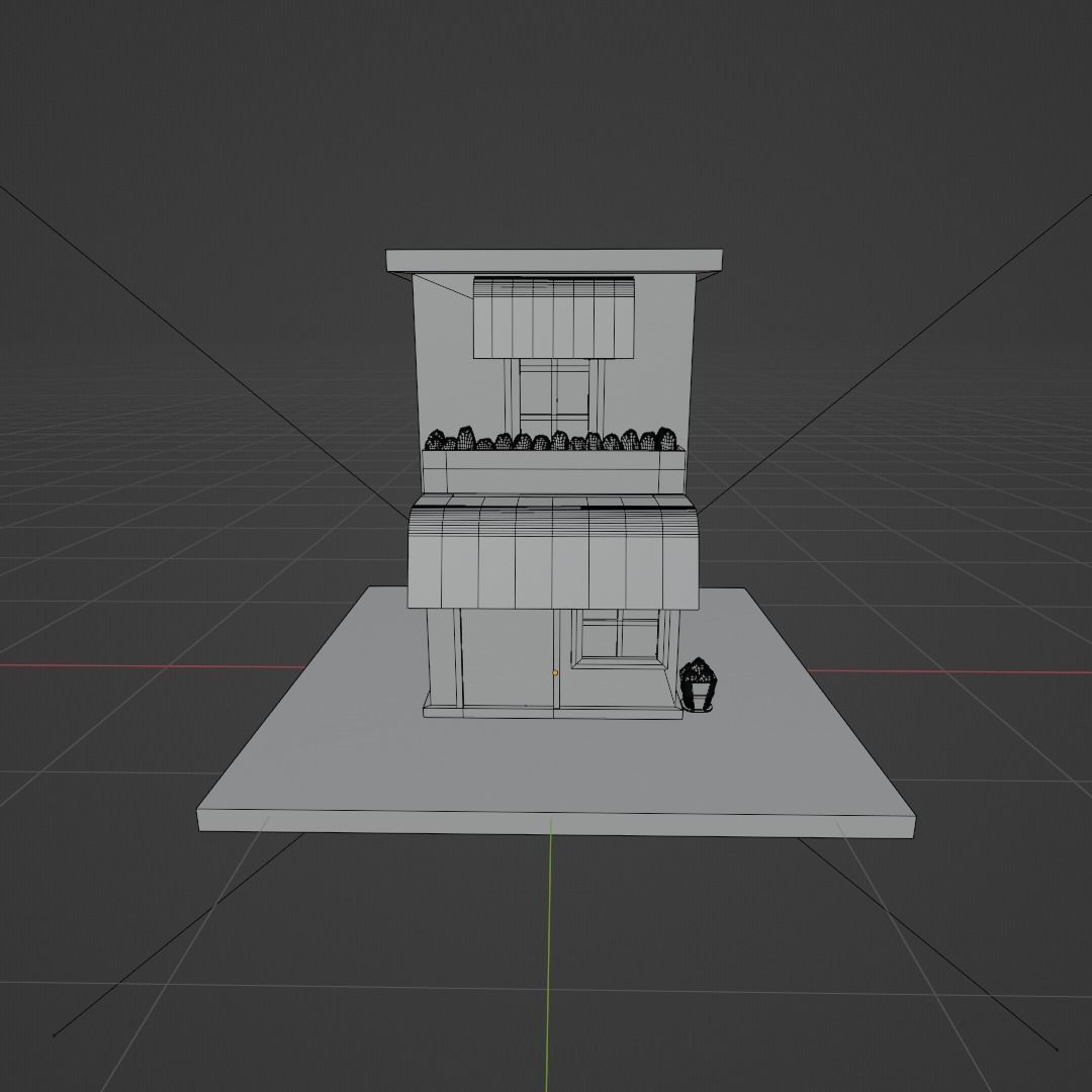 Market Free 3D model_4