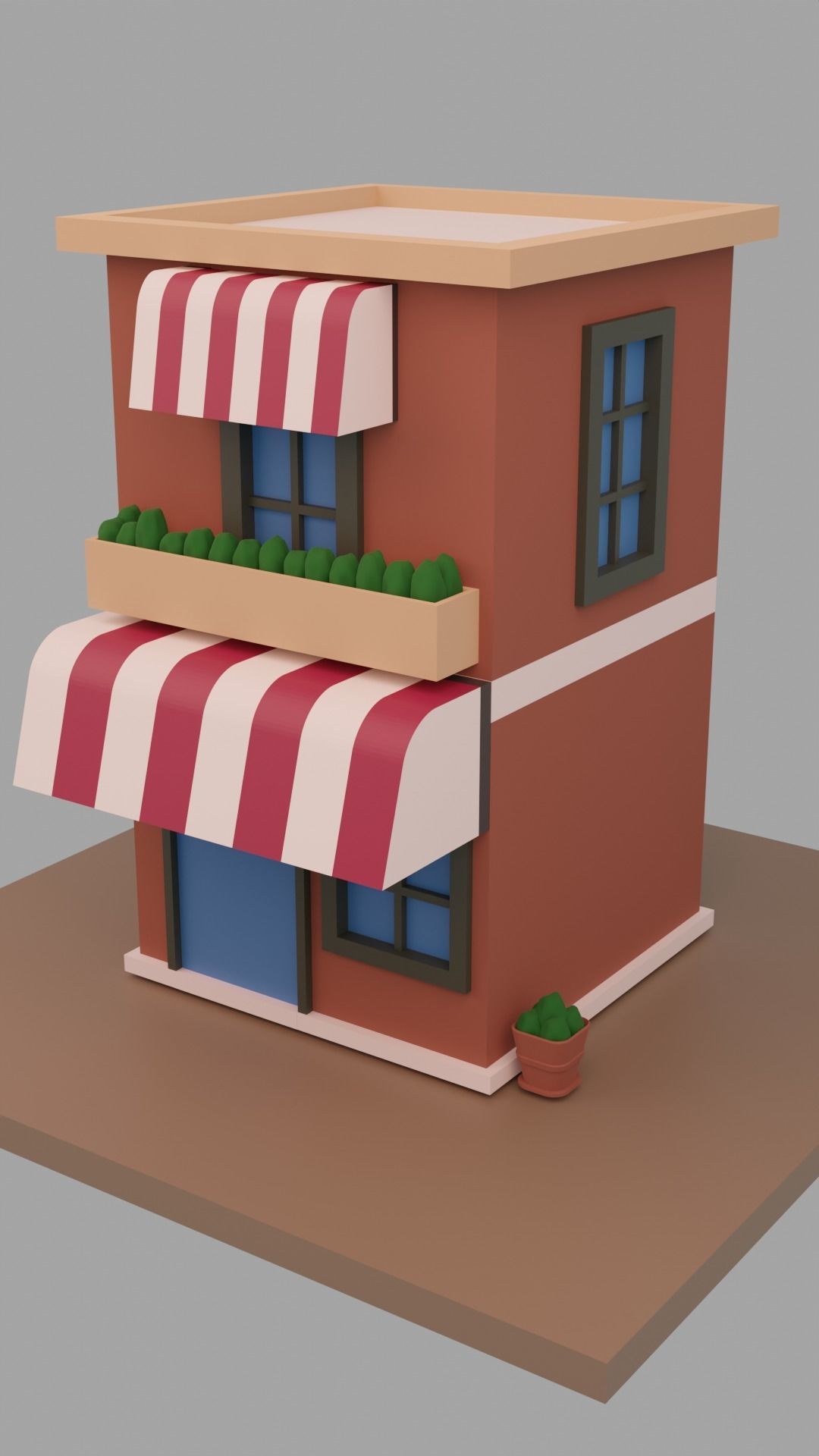 Market Free 3D model_1
