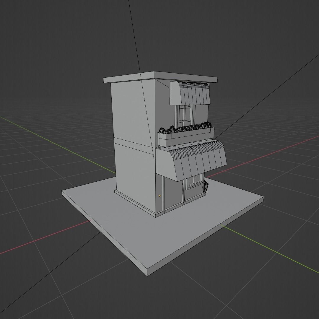 Market Free 3D model_5