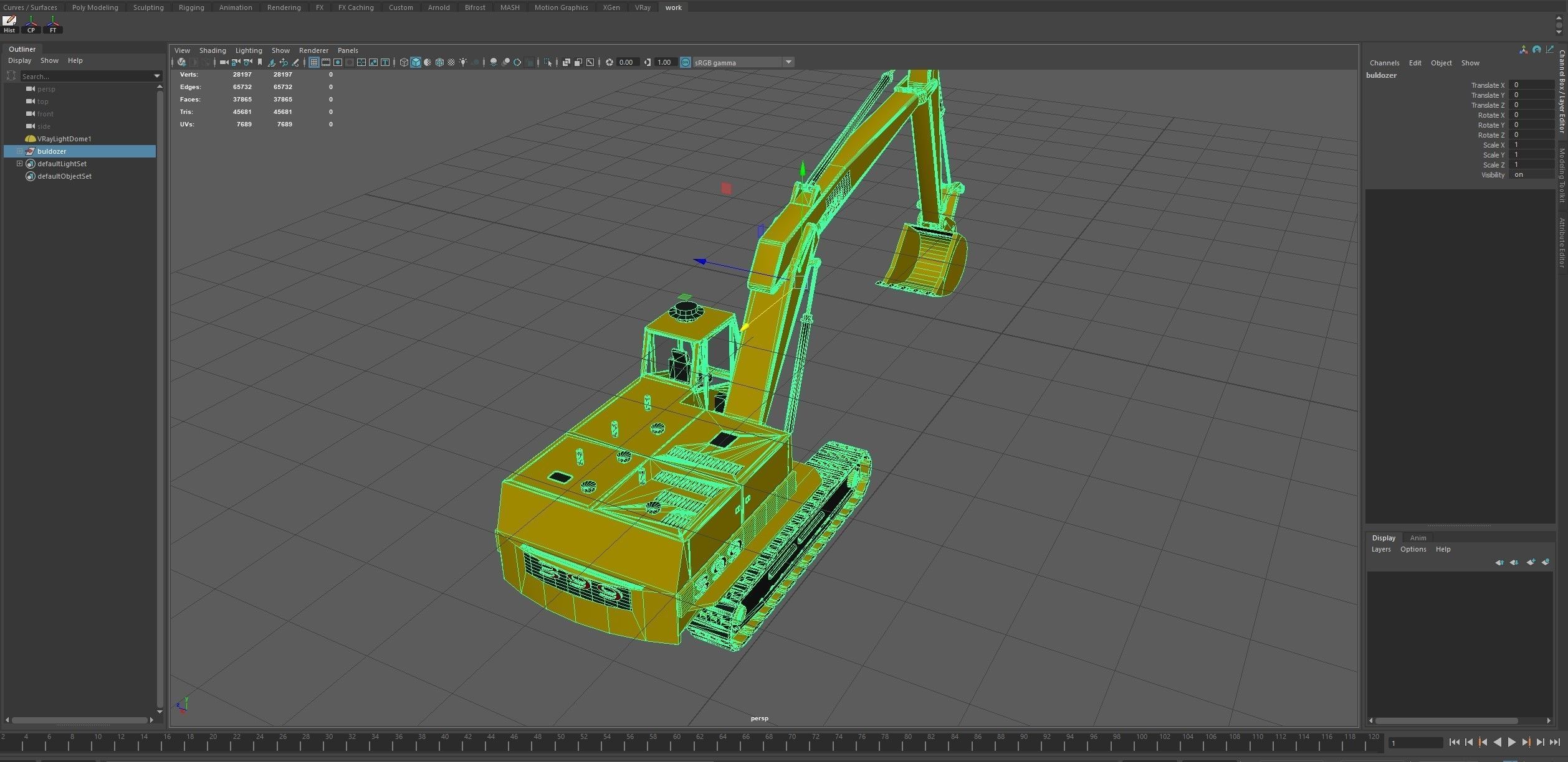 Excavator  3D model_15