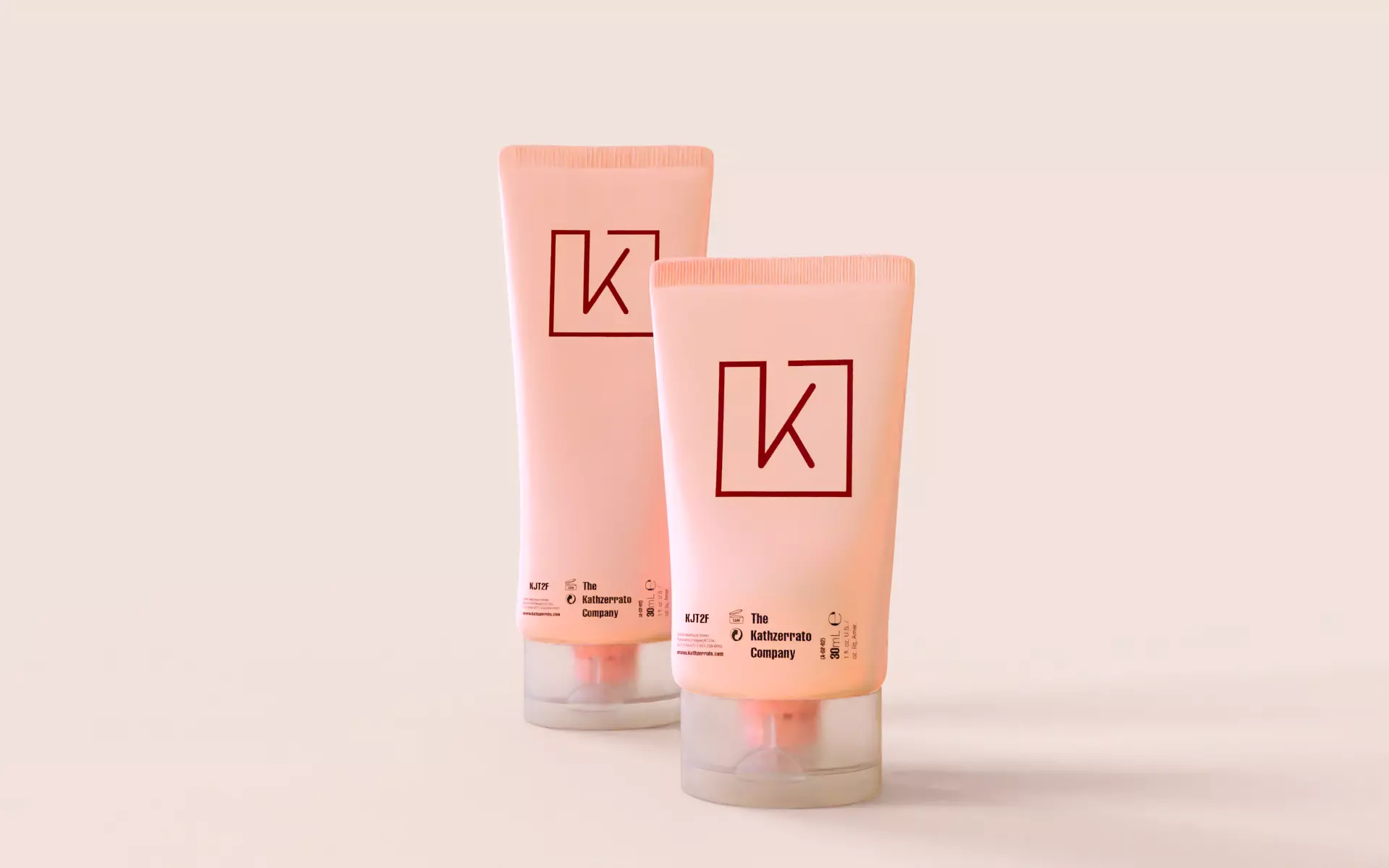 Cosmetic Squeeze Tube Bottle Container with flip cap Free 3D model