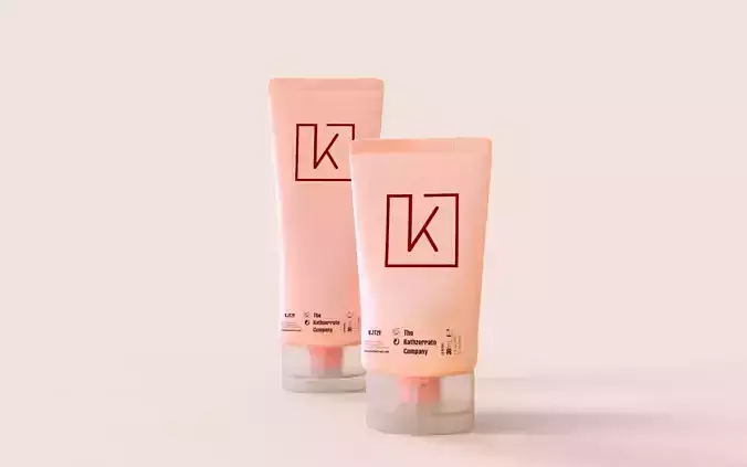 Cosmetic Squeeze Tube Bottle Container with flip cap