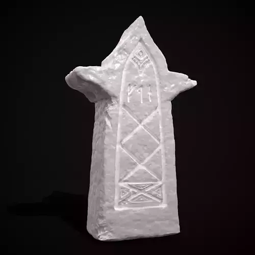 Viking Carved Gravestone 