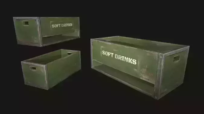 Military box for food game ready