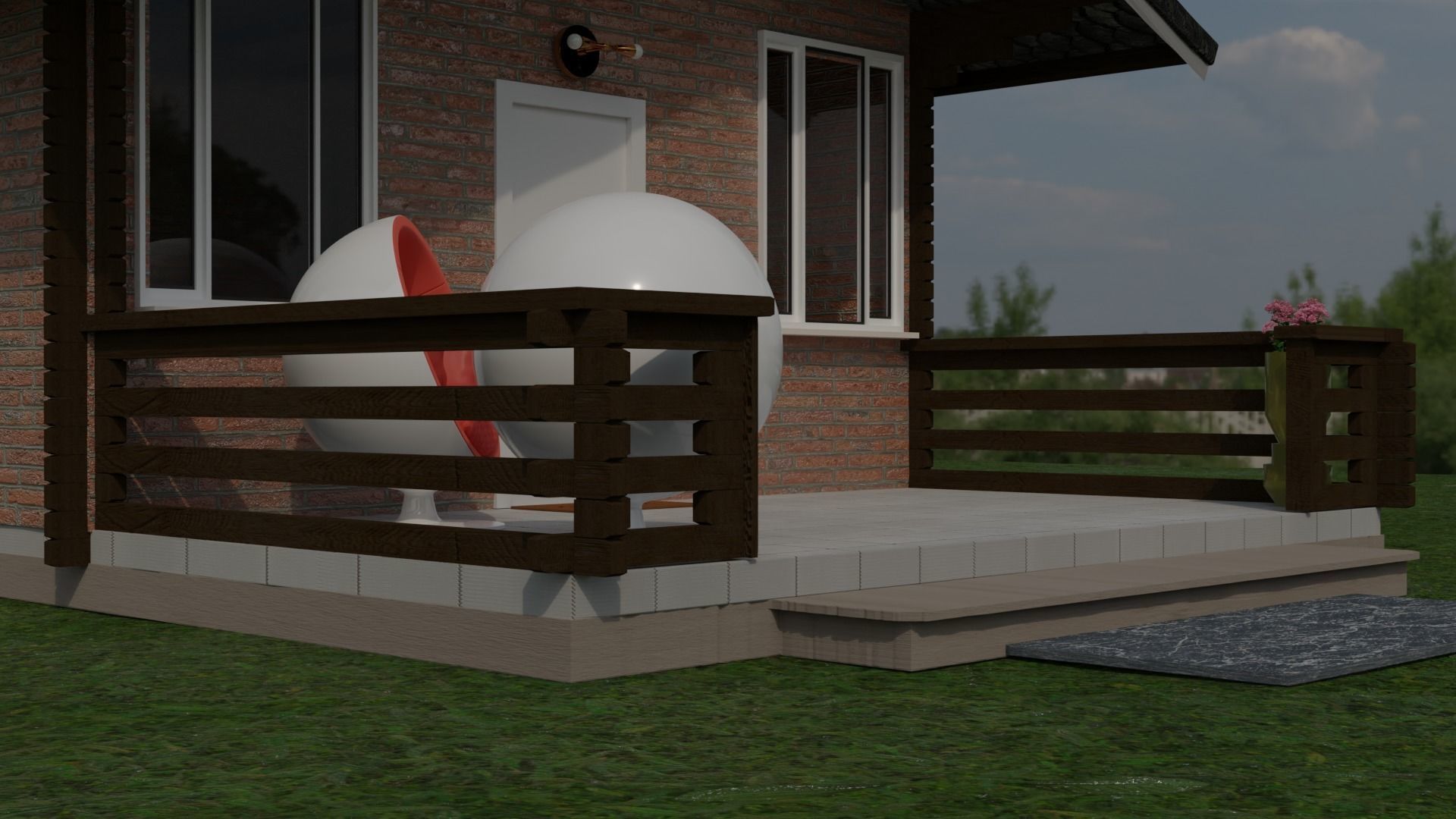 Small House 3D model_5