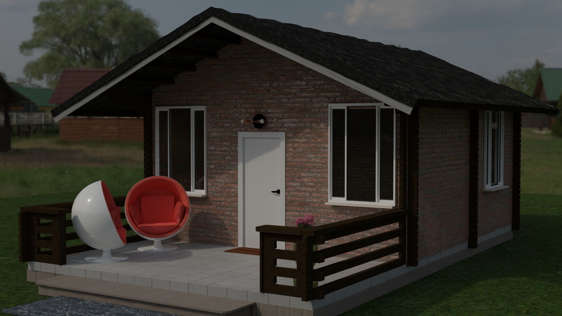 Small House 3D model_2