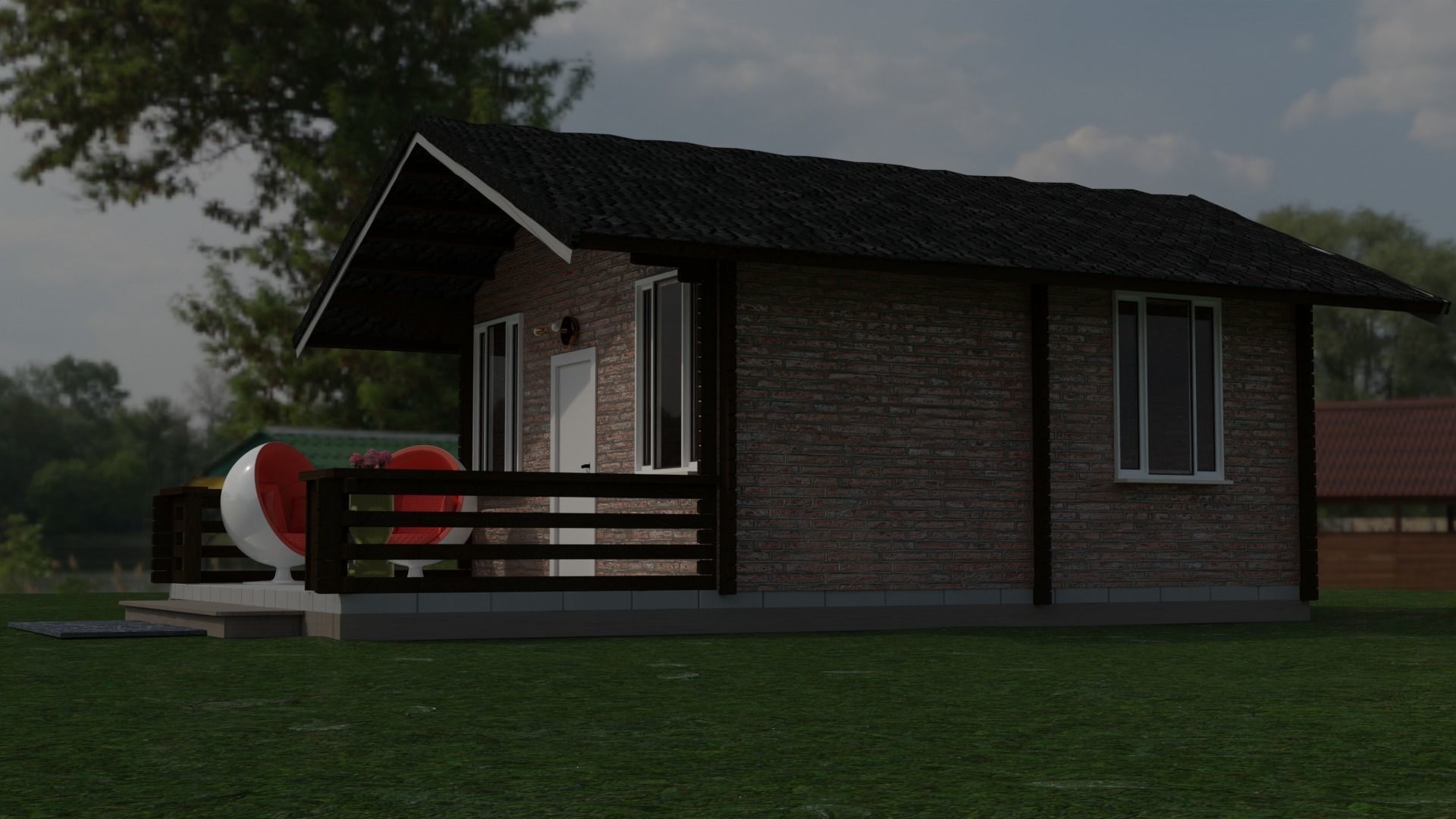 Small House 3D model_4