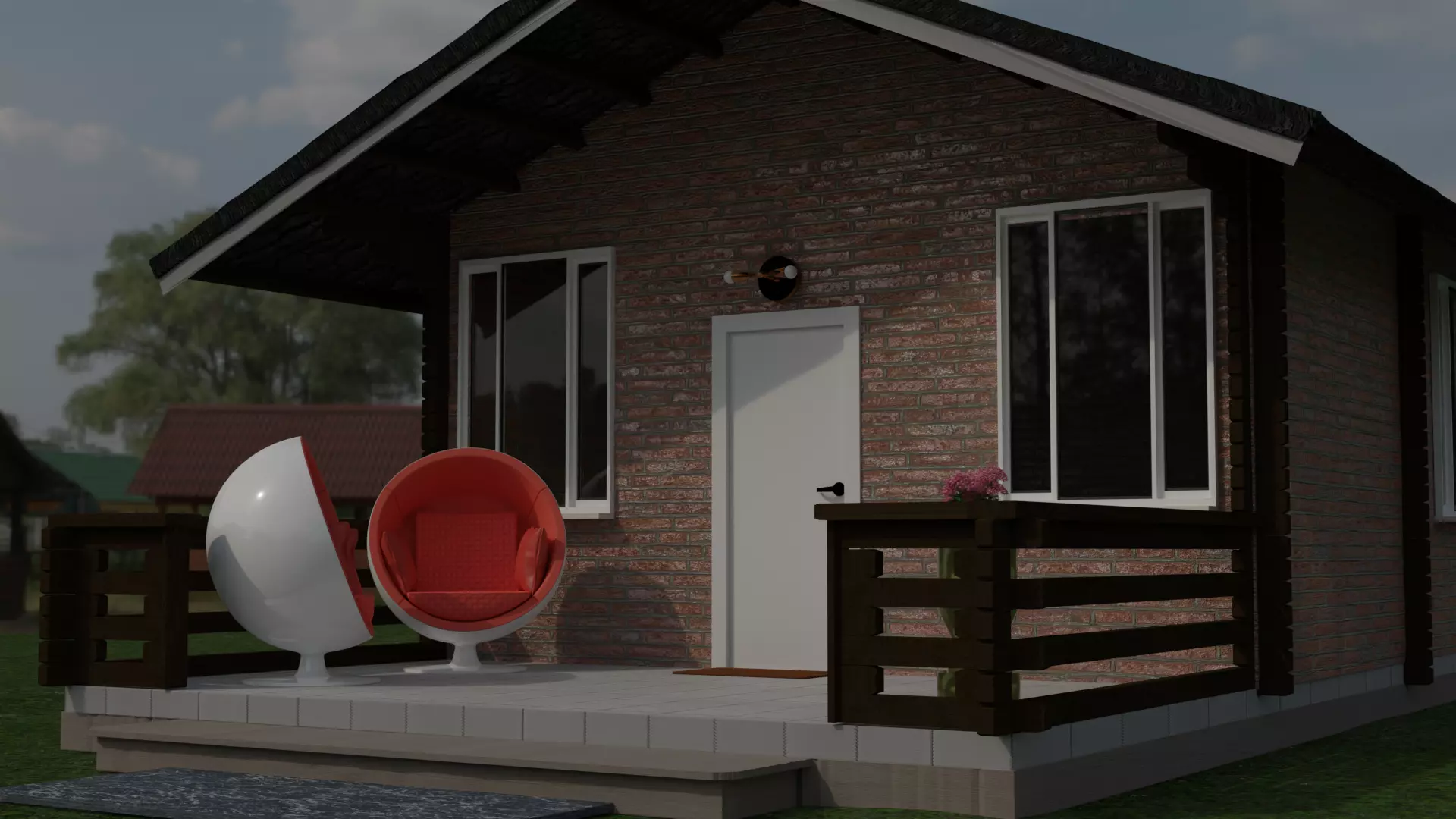 Small House 3D model_0