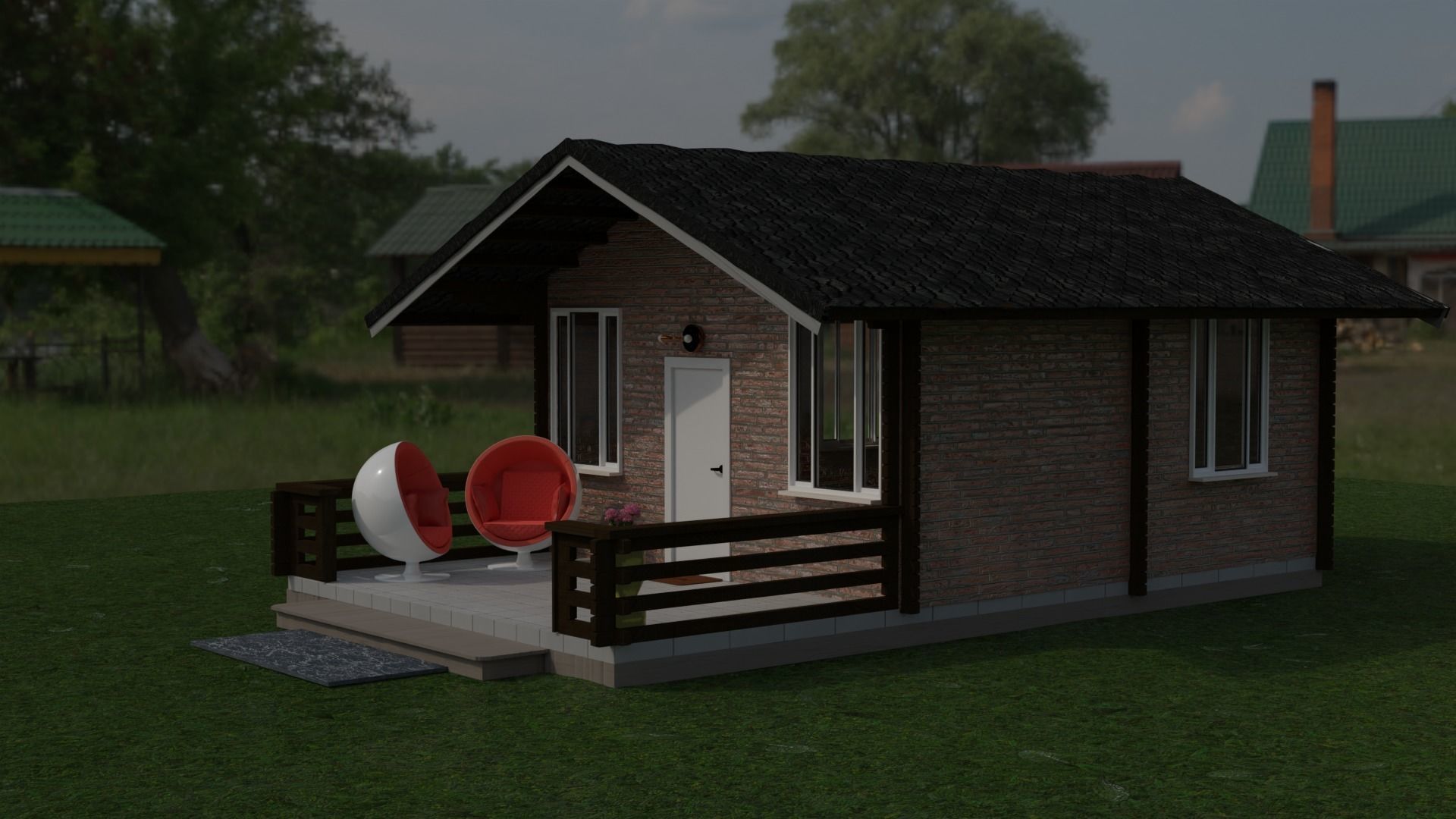 Small House 3D model_3