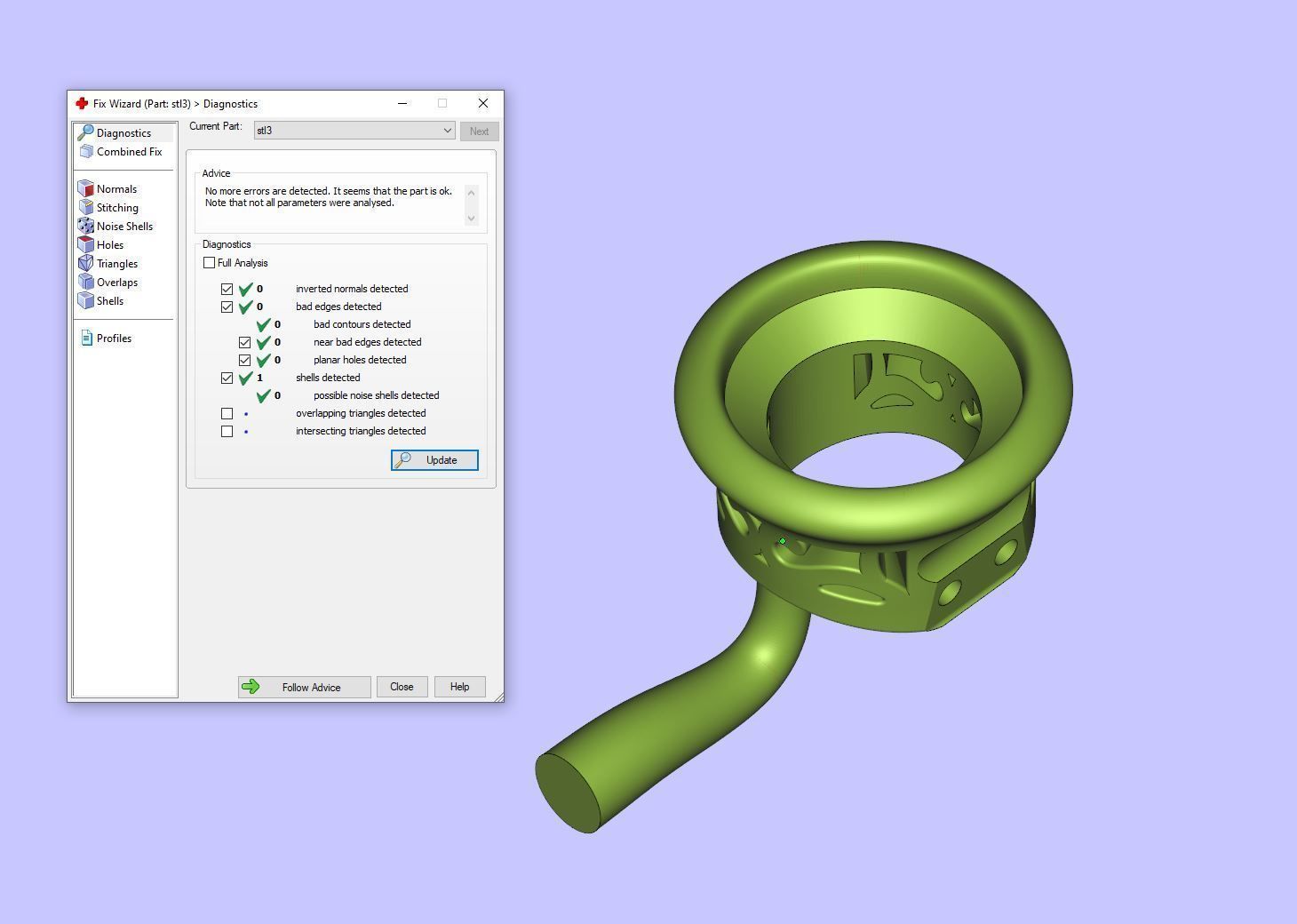 Gold N1080 3D print model_11