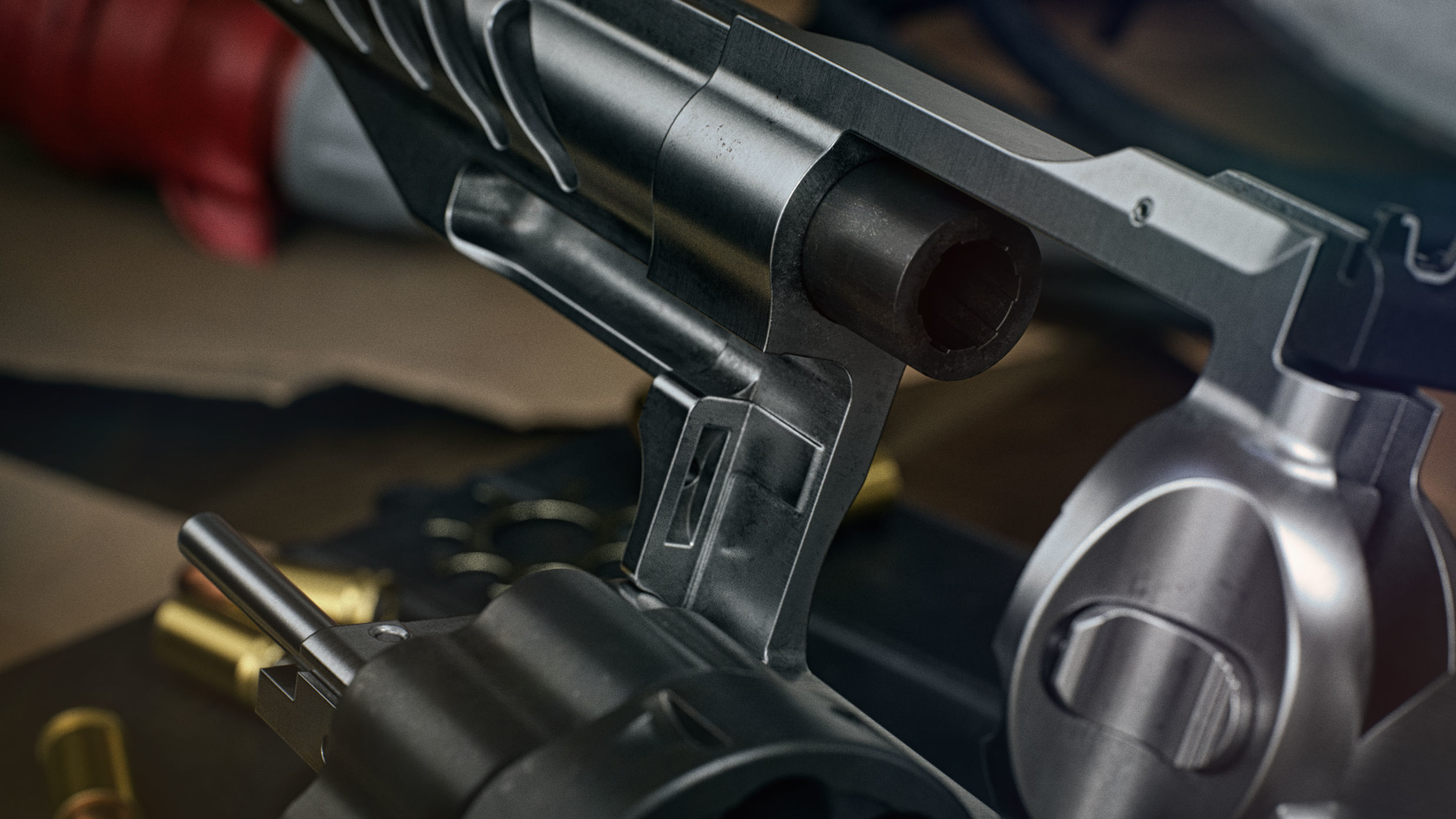 Ruger Super GP100 Low-poly 3D model_16