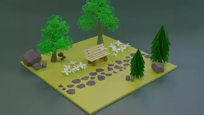 Clearing in the forest