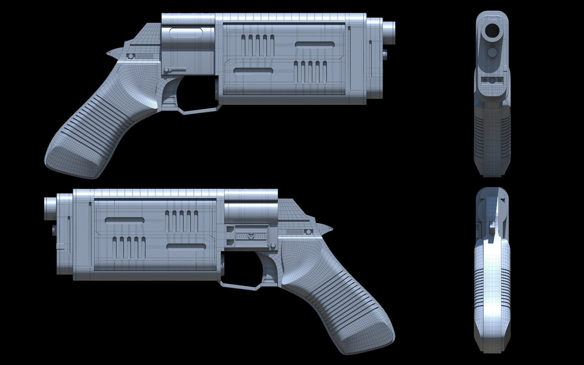 Andor Blaster Star Wars 3D model | CGTrader