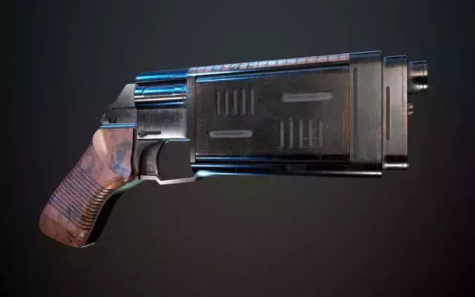Andor Blaster Star Wars 3D model