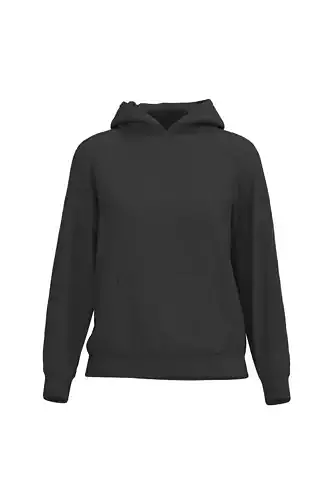 Female raglan hoodie