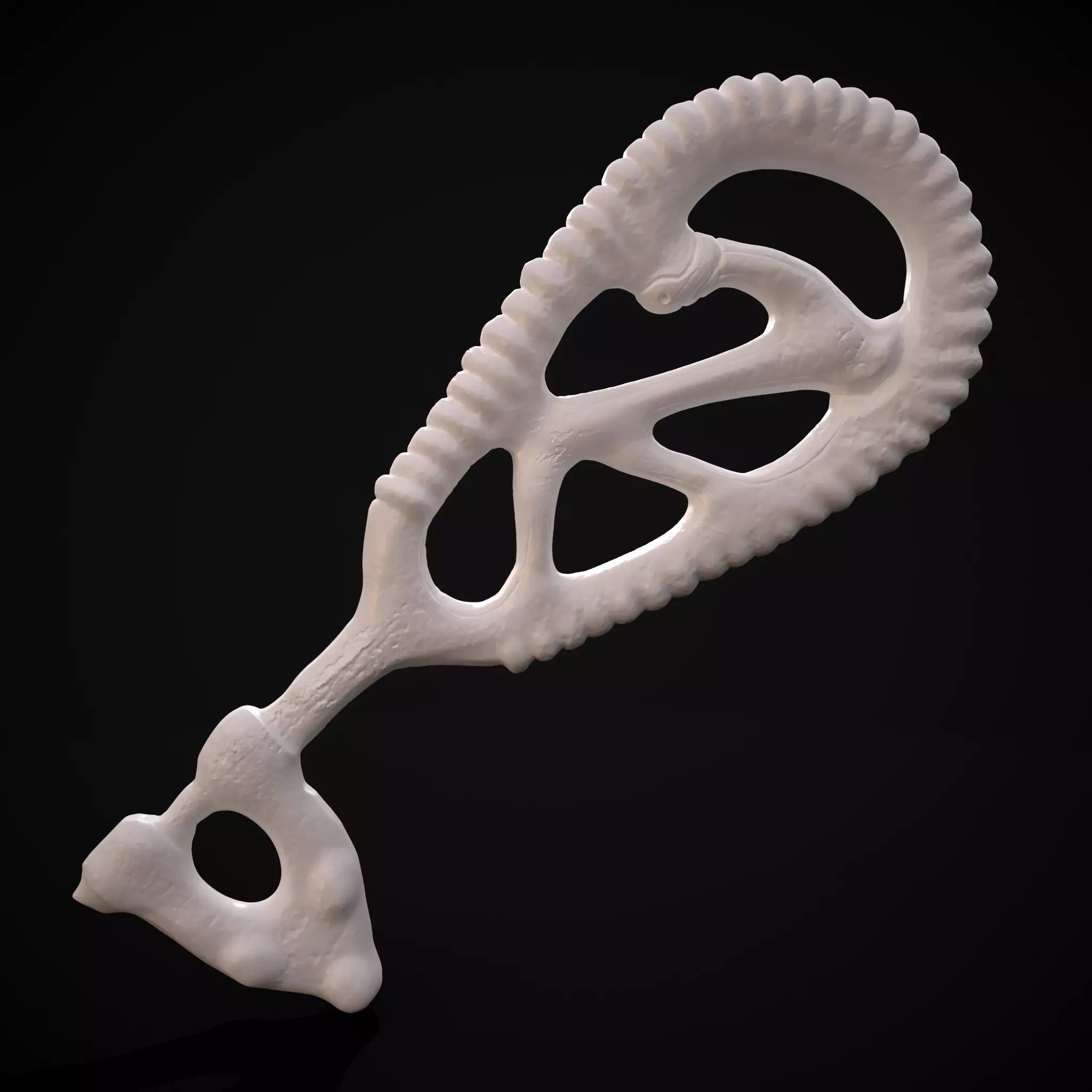 Brass Viking Key 3D Print 3D print model_0