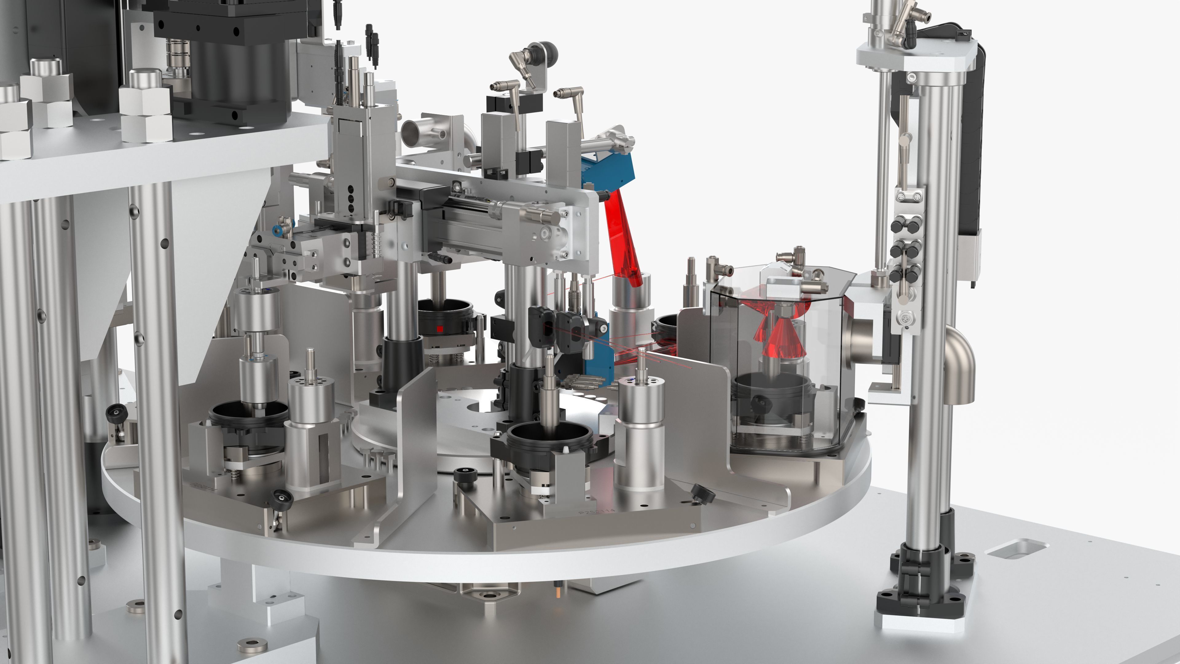 Full Automatic Motor Rotor Magnetization and Synthesis Machine 3D model_20