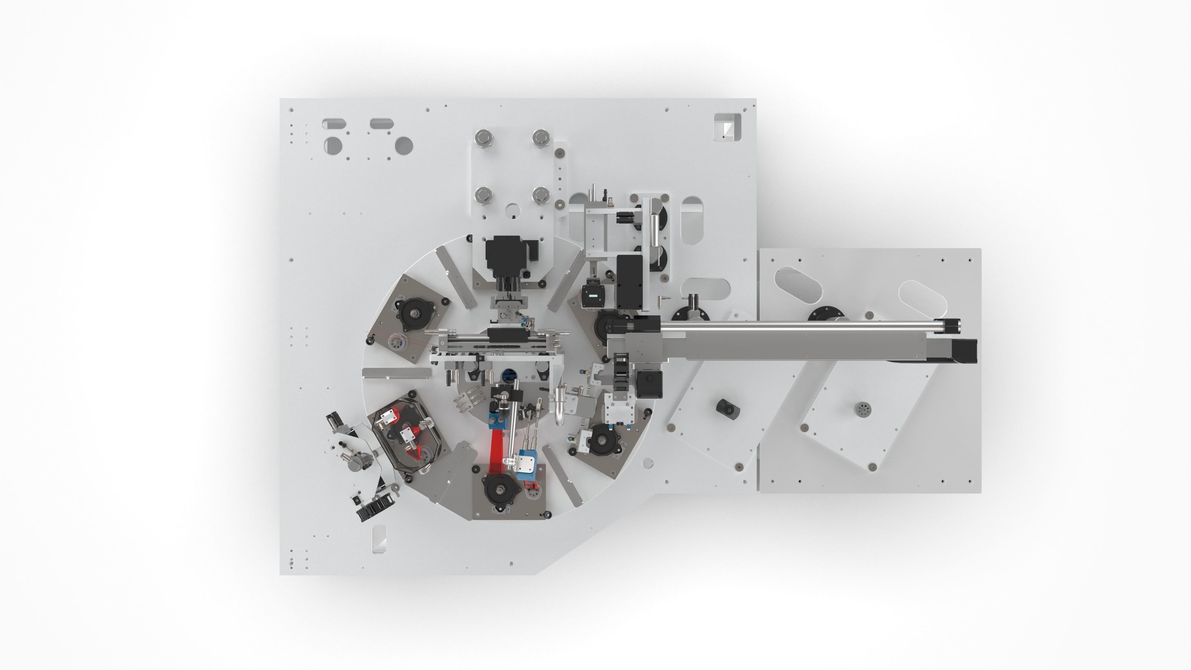Full Automatic Motor Rotor Magnetization and Synthesis Machine 3D model_18