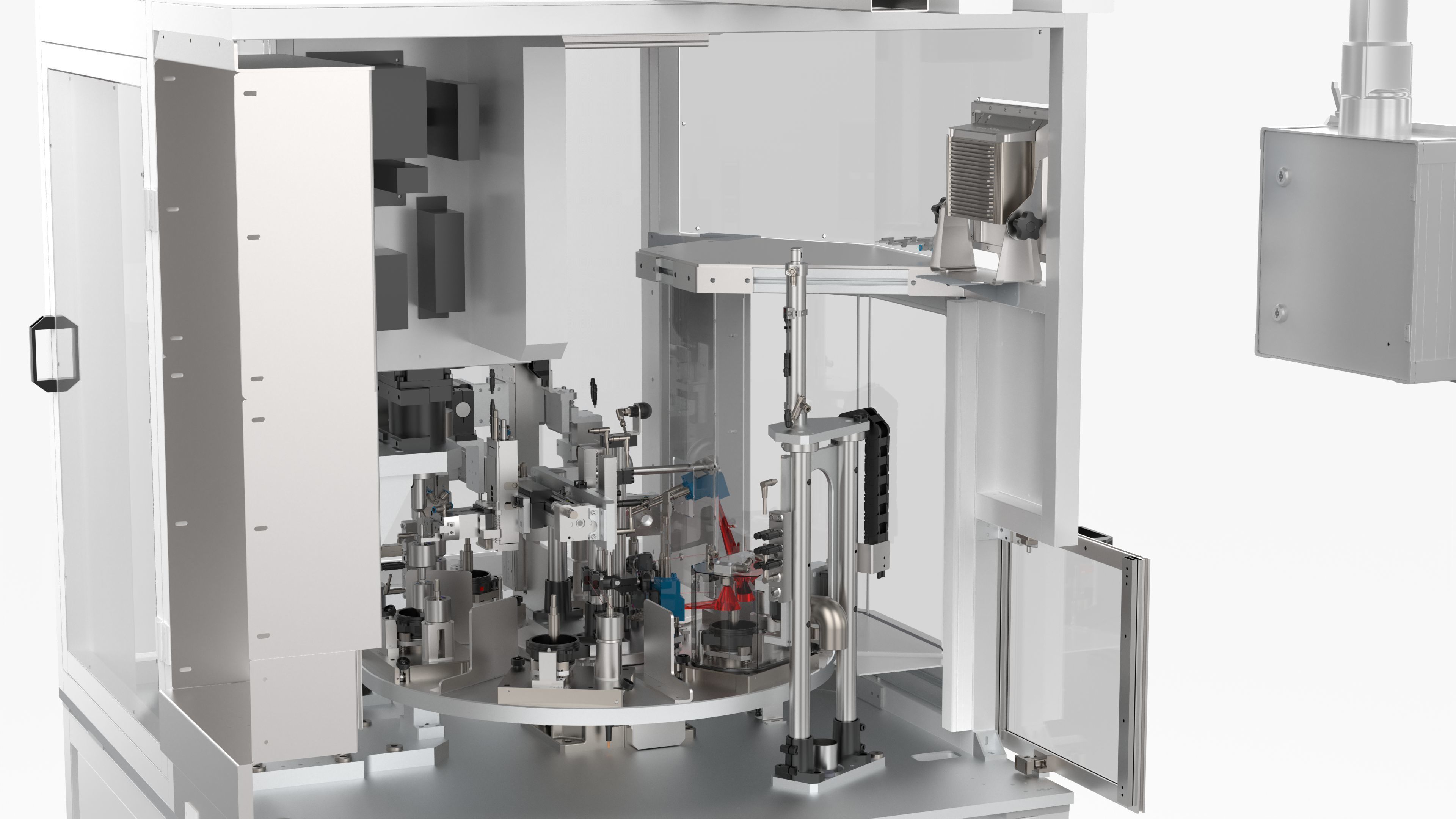 Full Automatic Motor Rotor Magnetization and Synthesis Machine 3D model_10