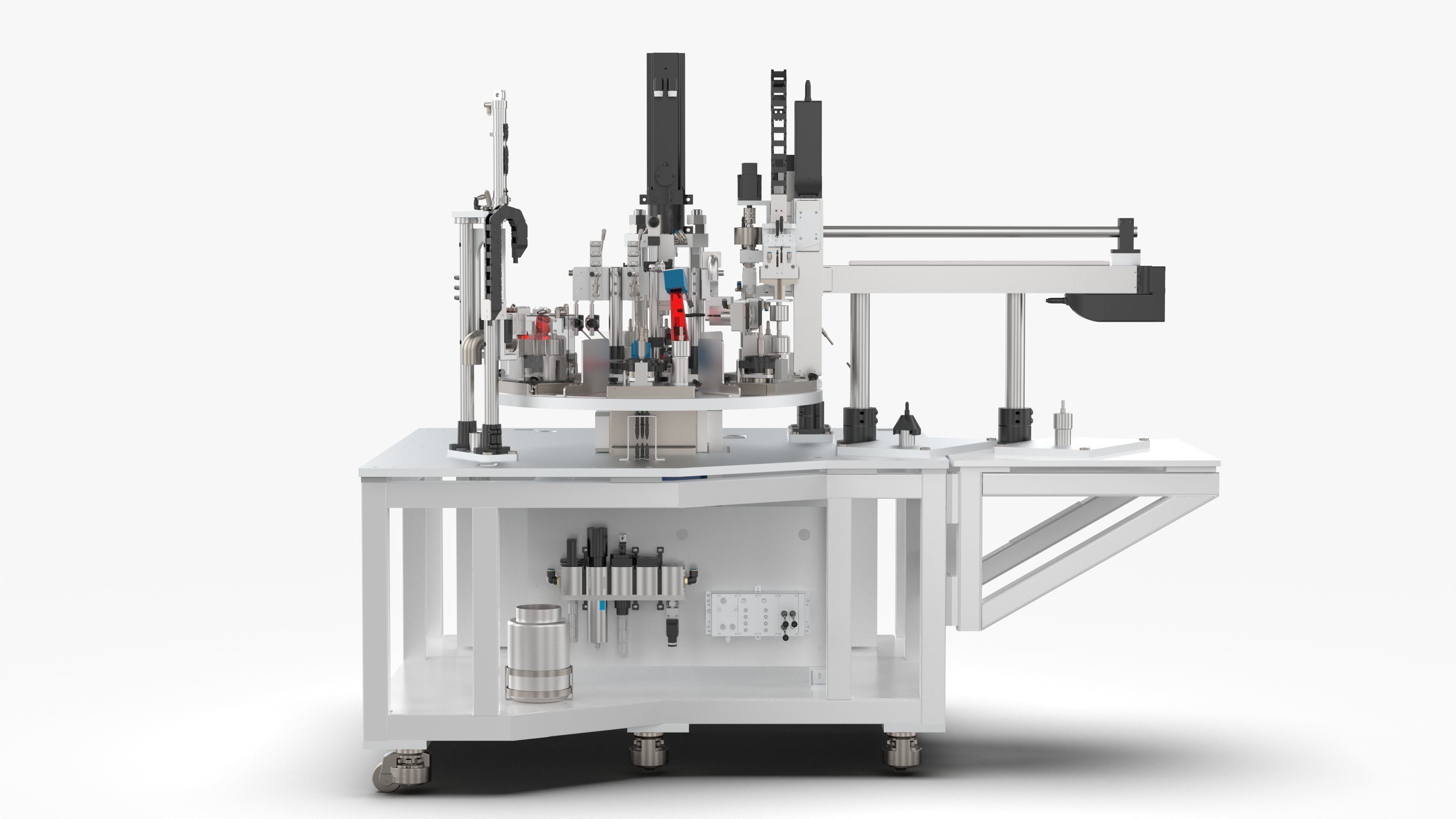 Full Automatic Motor Rotor Magnetization and Synthesis Machine 3D model_15