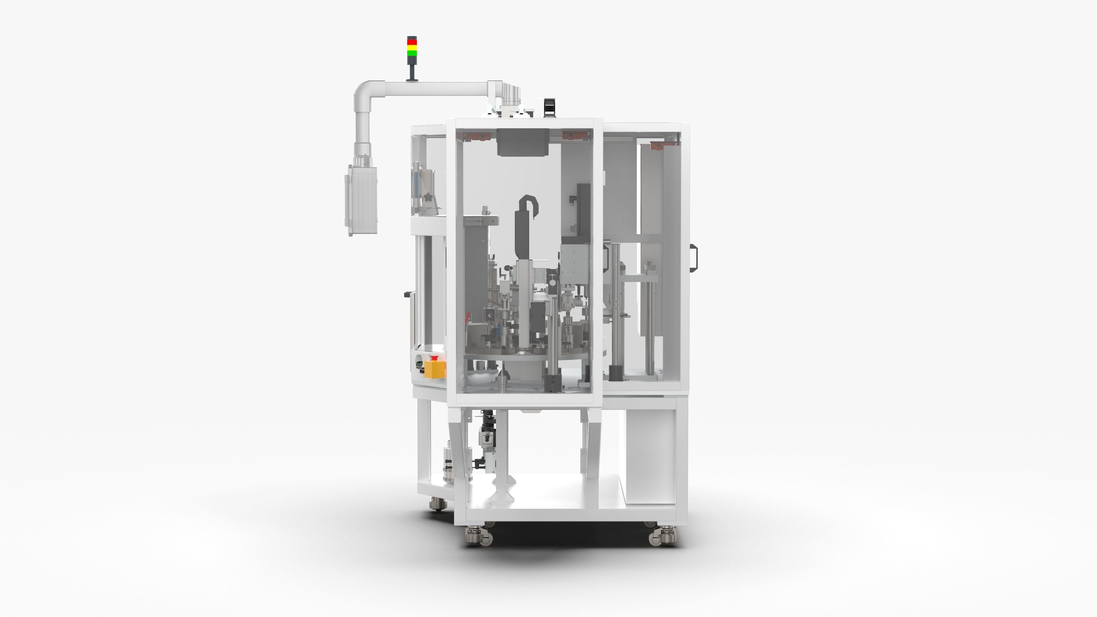 Full Automatic Motor Rotor Magnetization and Synthesis Machine 3D model_7