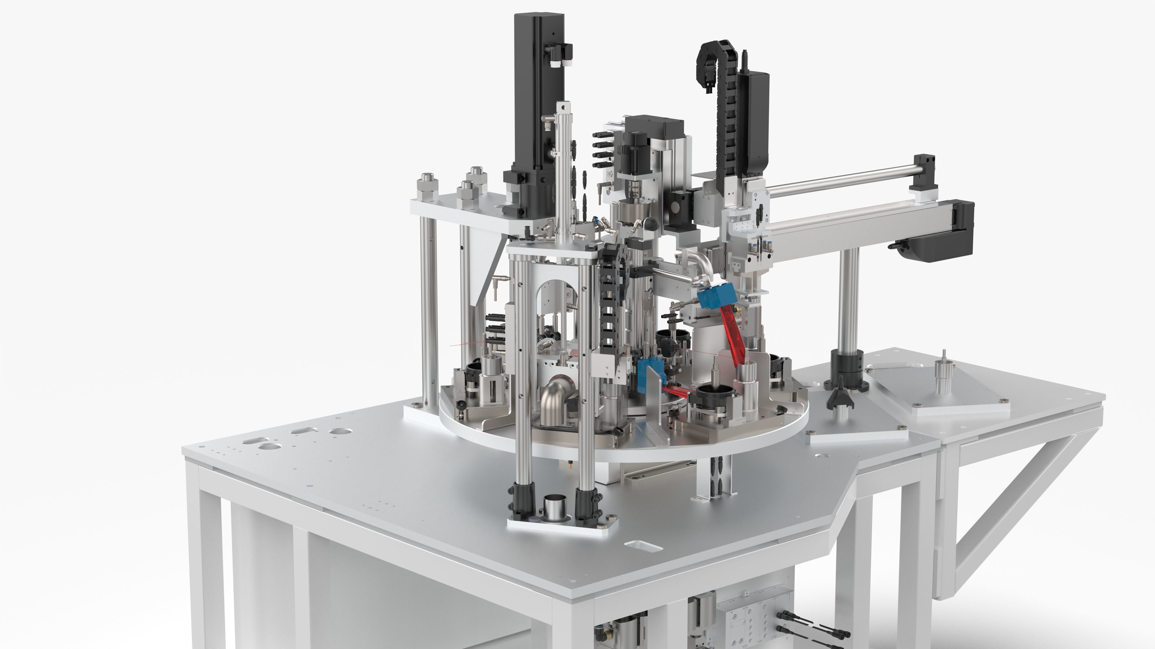Full Automatic Motor Rotor Magnetization and Synthesis Machine 3D model_12