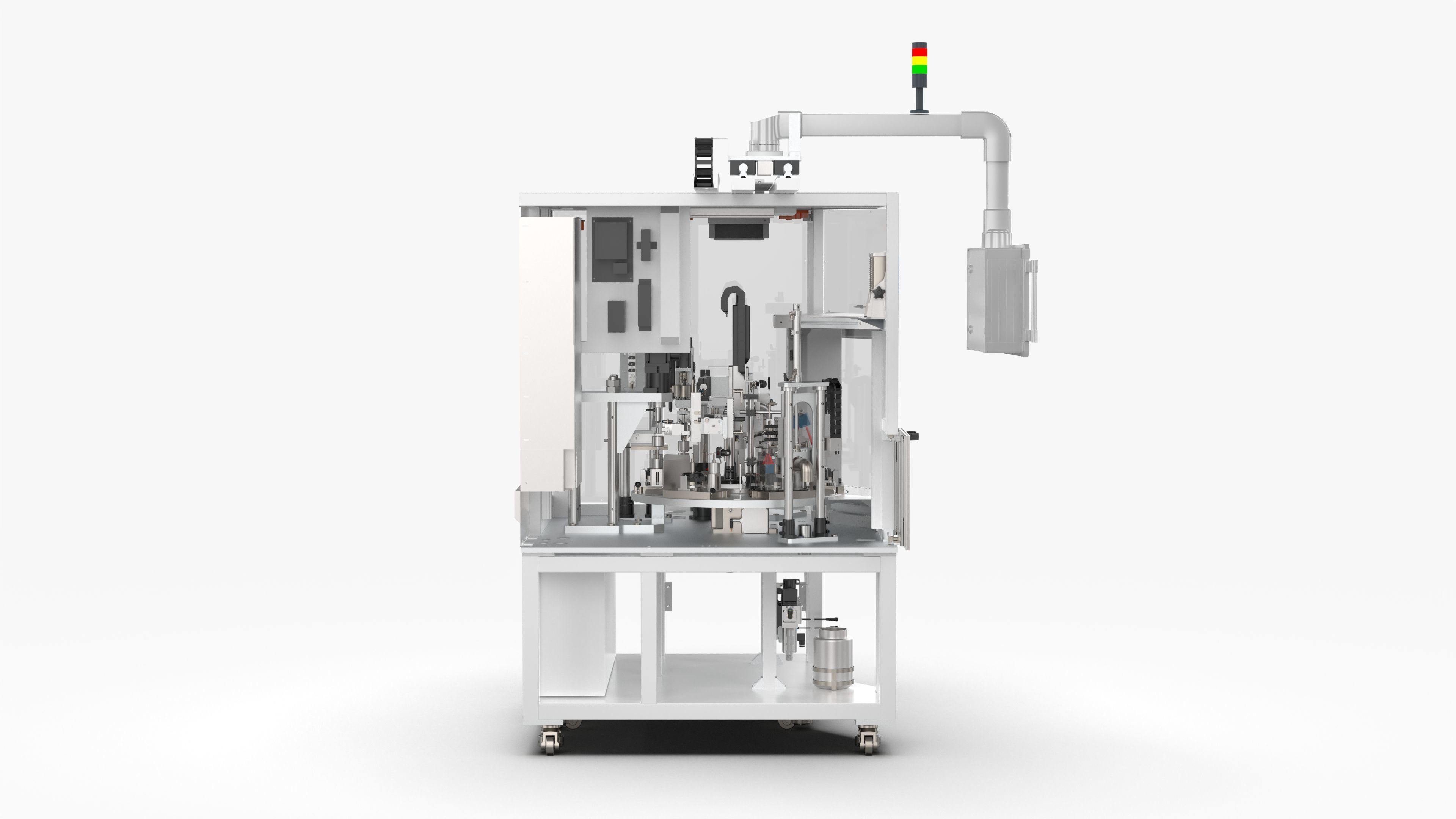 Full Automatic Motor Rotor Magnetization and Synthesis Machine 3D model_5
