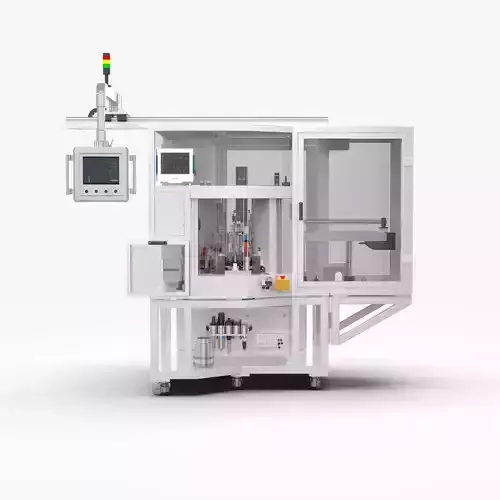 Full Automatic Motor Rotor Magnetization and Synthesis Machine 3D model