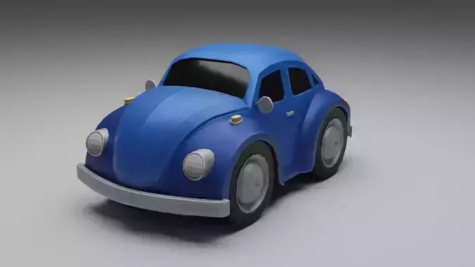 Cartoon Beetle 3D