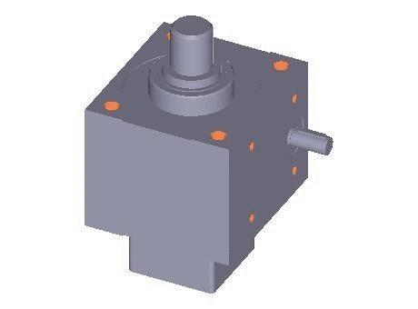 MSZ-350 Standing Spindle S 350kN Free 3D model