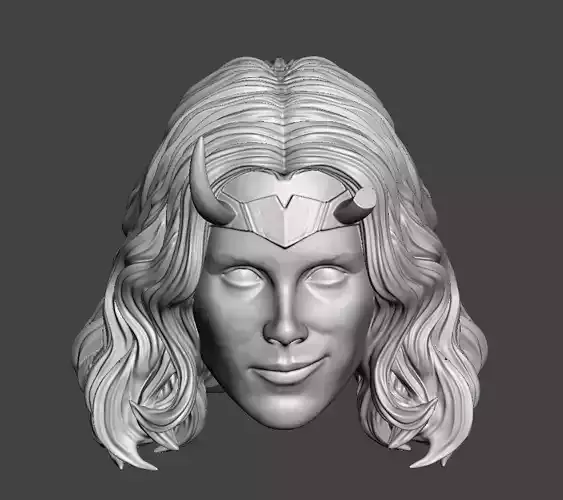 sylvie headsculpt loki  