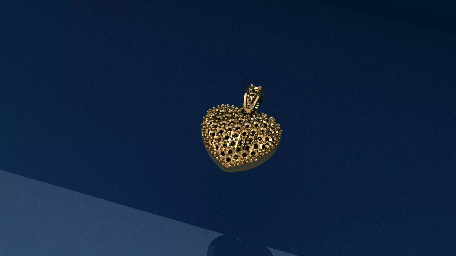 Heart Pendant Free 3D print model