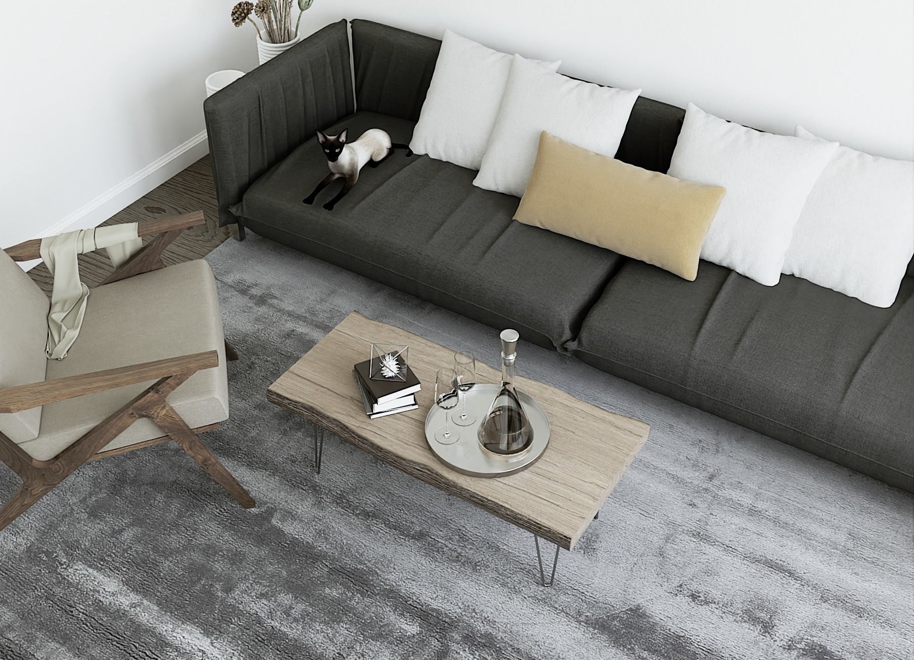 Vray Settings For Sketchup Expert Interior Mood Pinterest 3D model_1