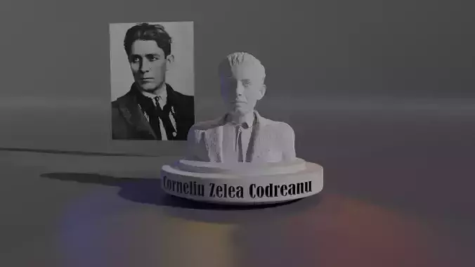 Zelea Codreanu Bust STL for 3d PRINT