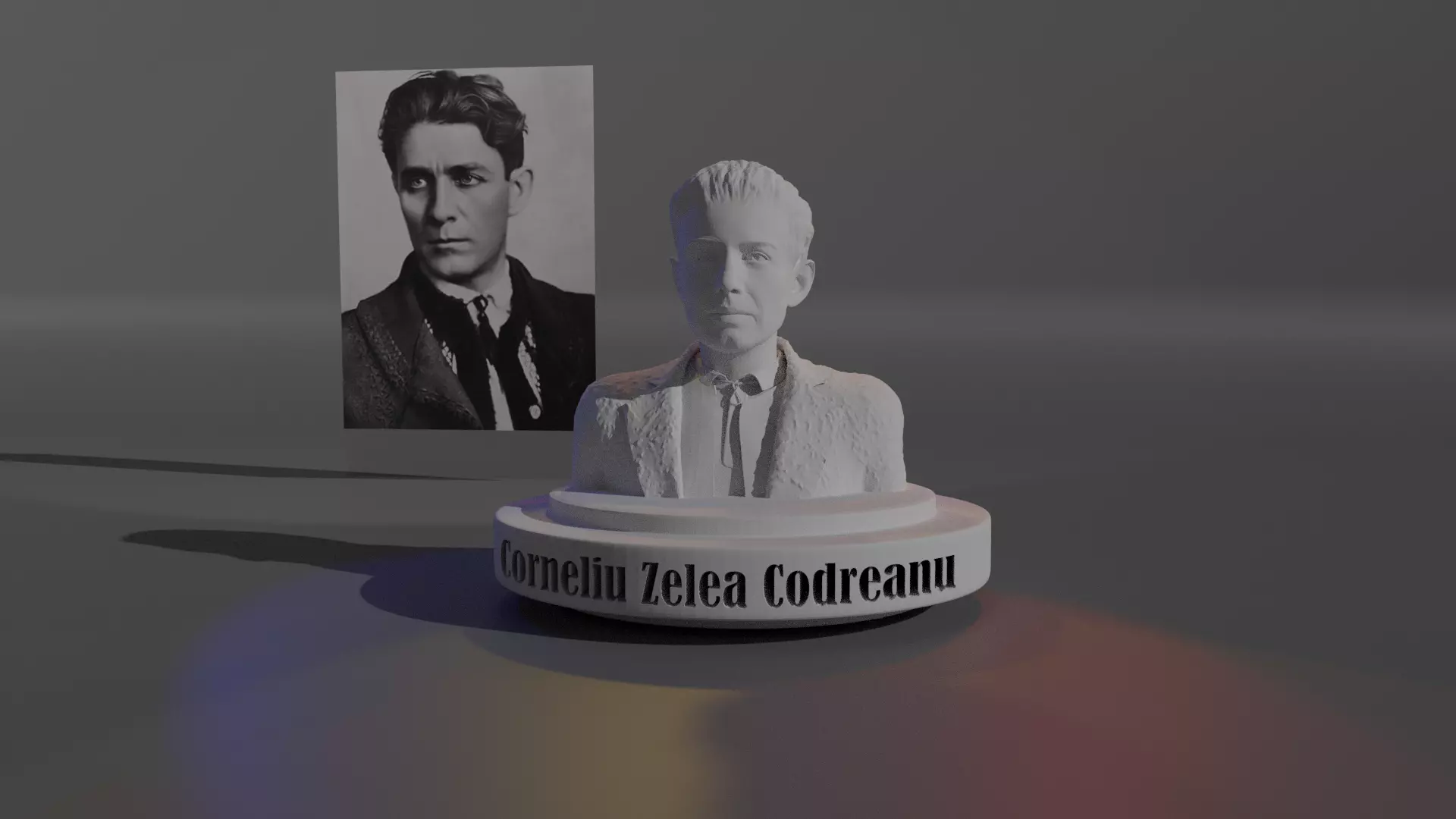 Zelea Codreanu Bust STL for 3d PRINT 3D print model