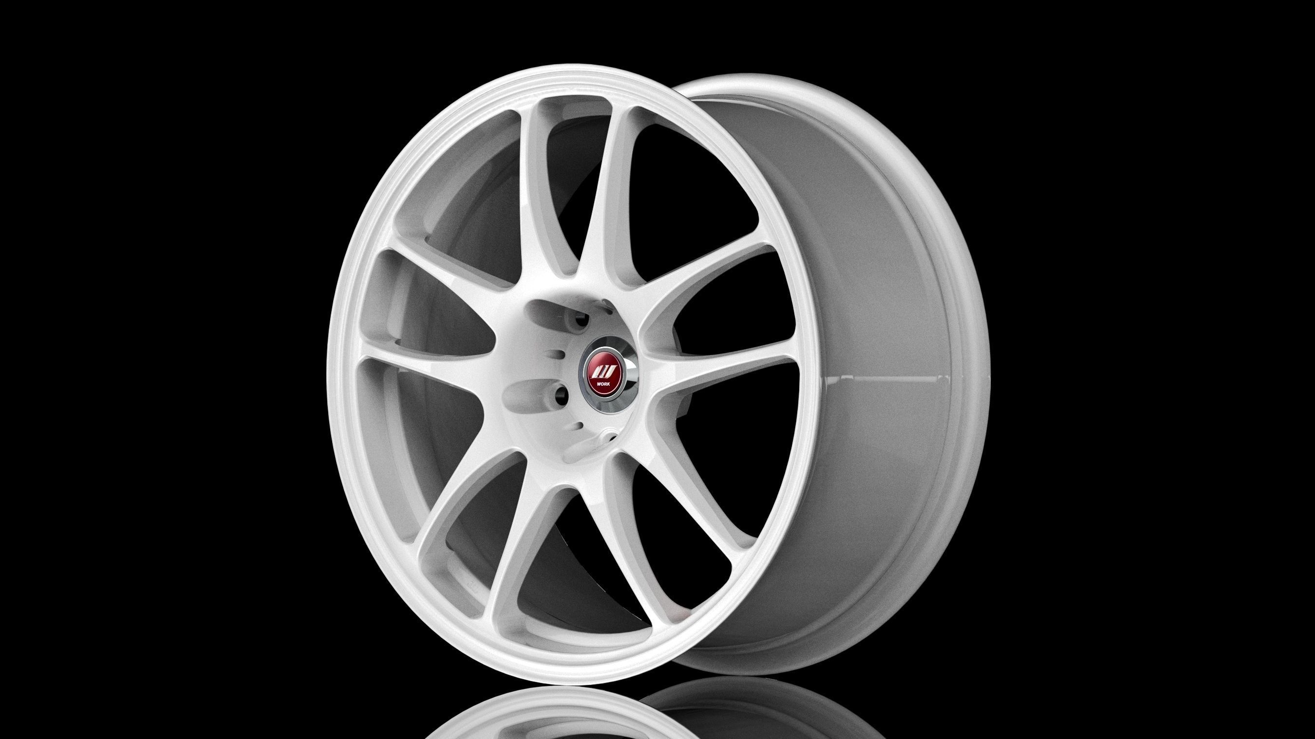 Work Emotion CR KAI 3D model_2