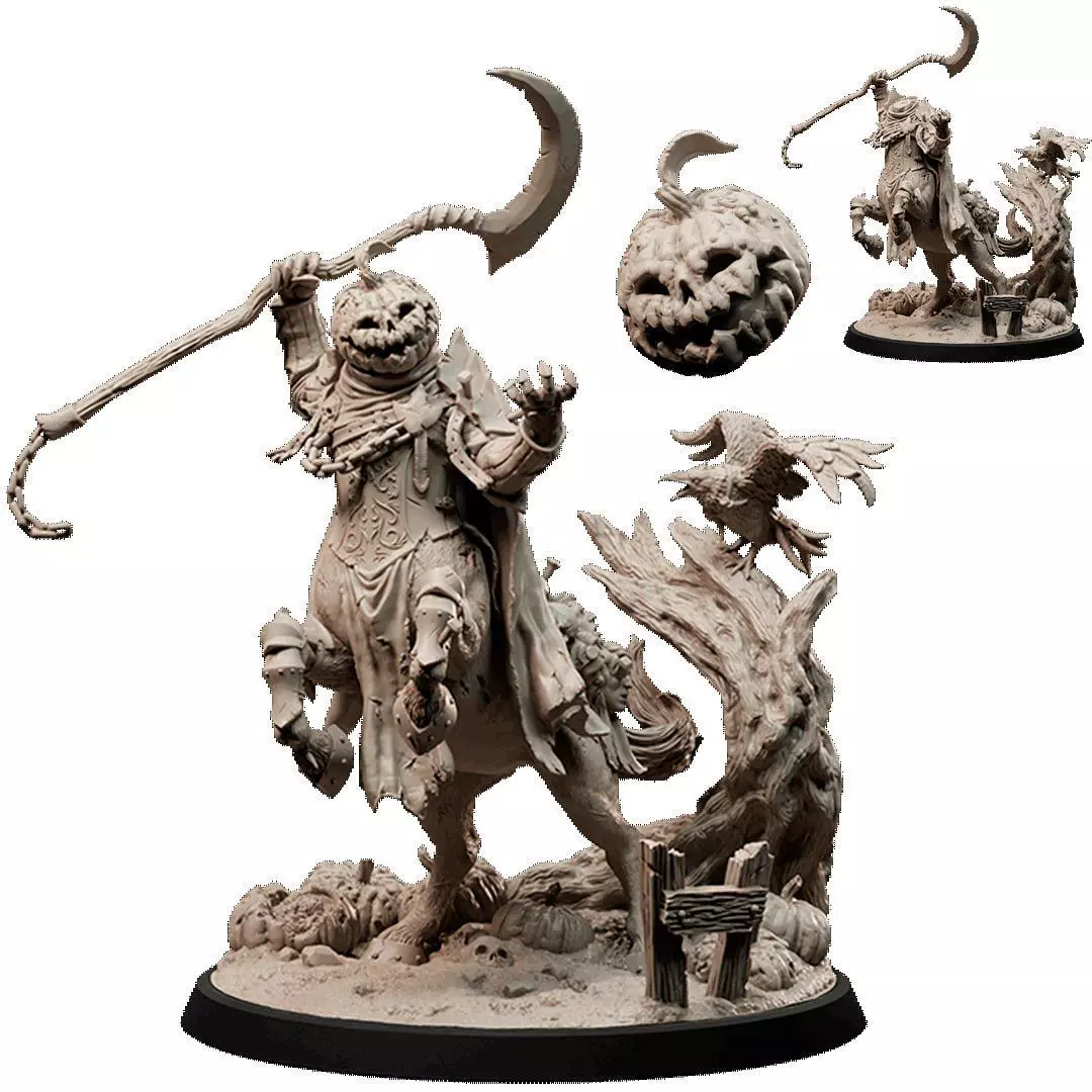 Spooky Horseman Headless 3D print model_0