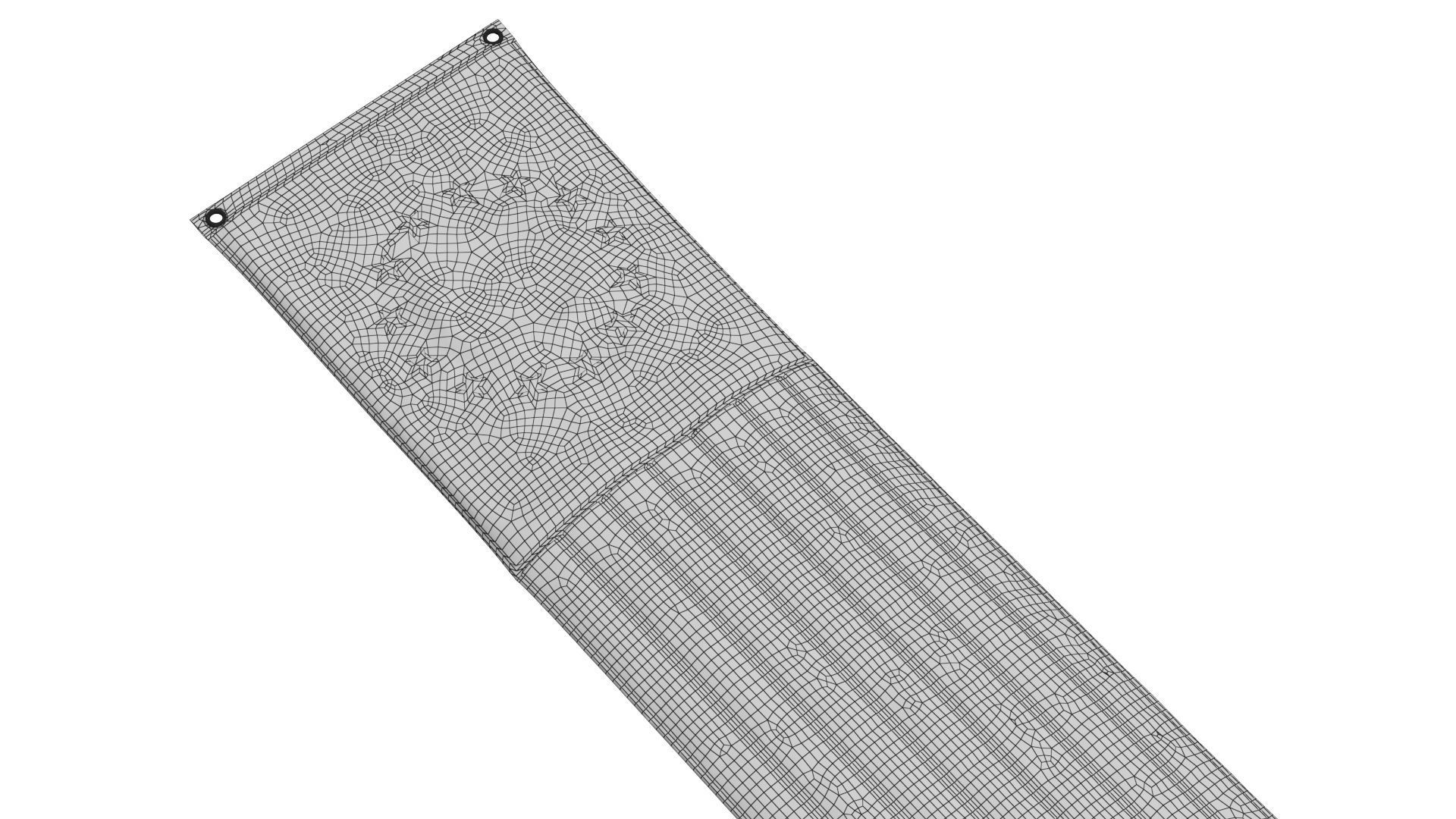 American Flag Pulldown Set 3D model_23