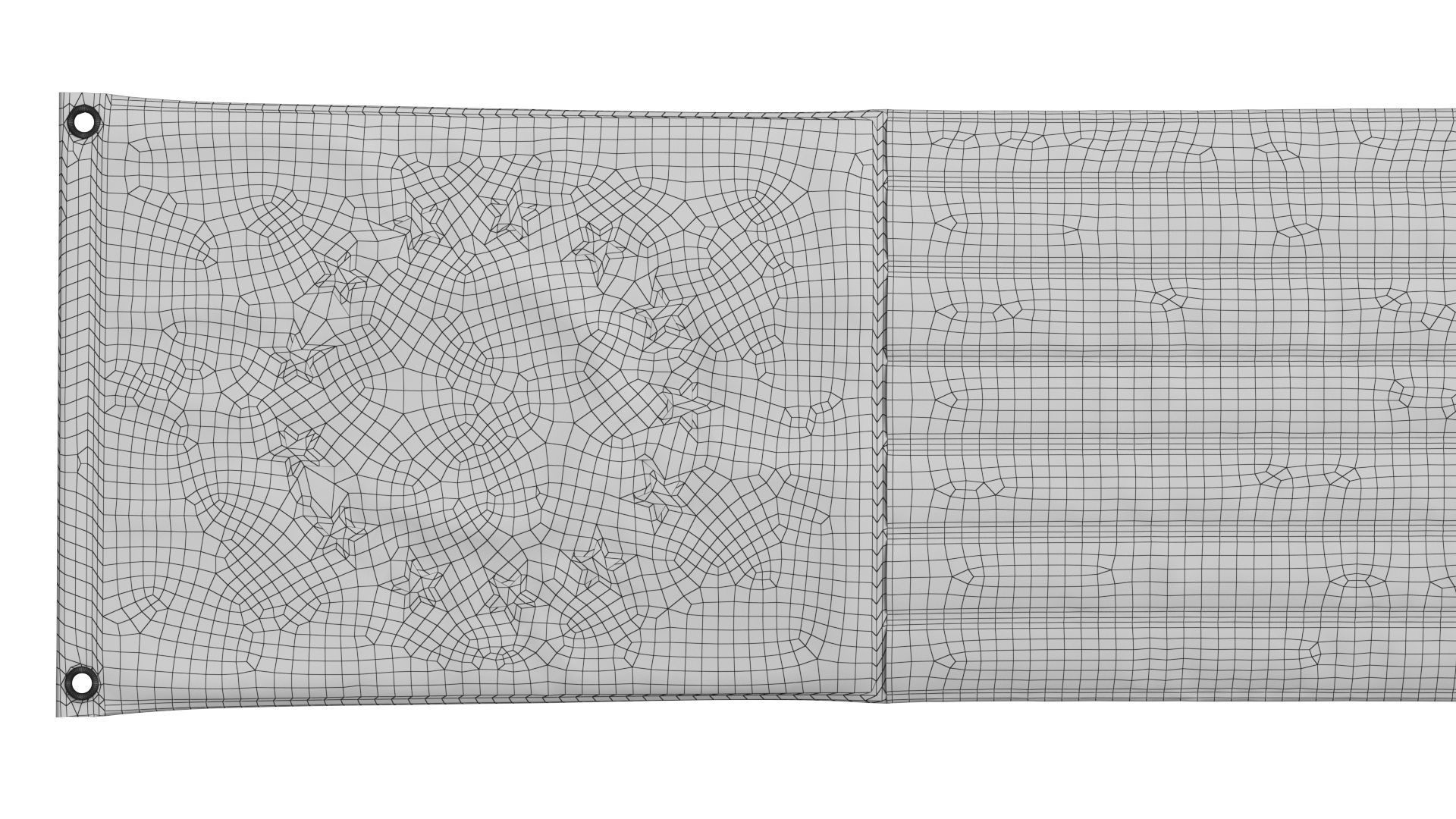 American Flag Pulldown Set 3D model_25