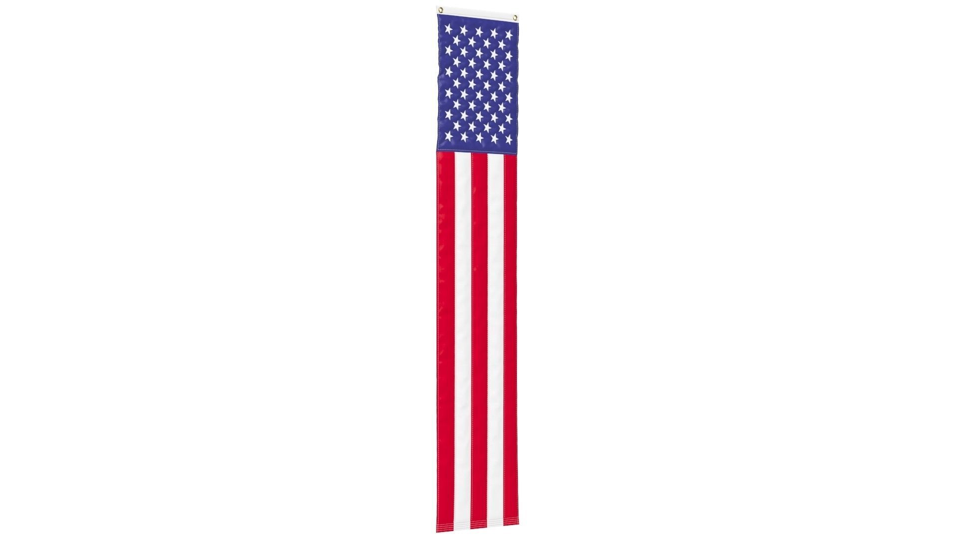 American Flag Pulldown Set 3D model_13