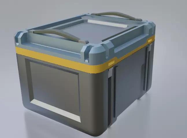 conflict box Free 3D model