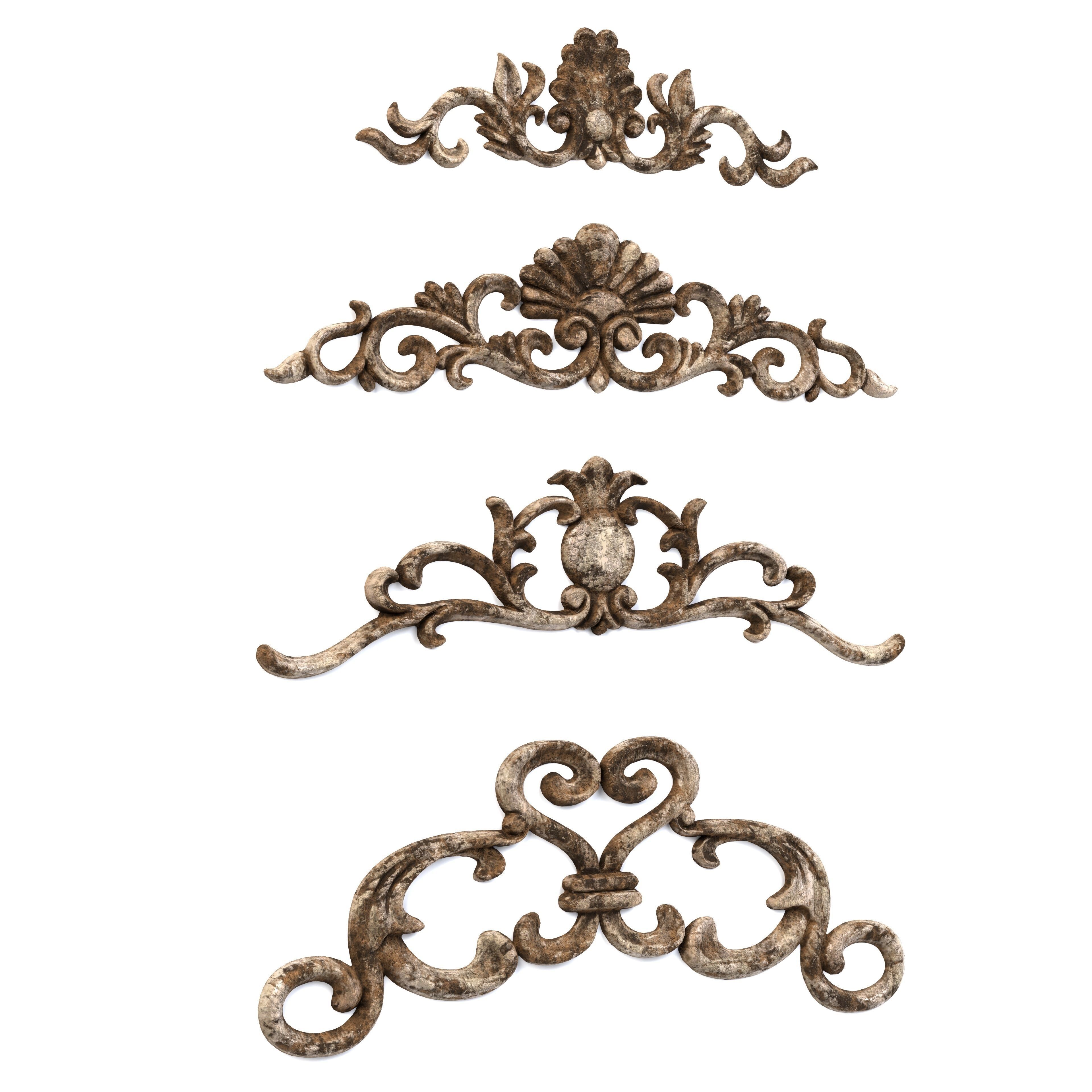 21 Ornaments Pack Vol 02 3D Model Collection_12