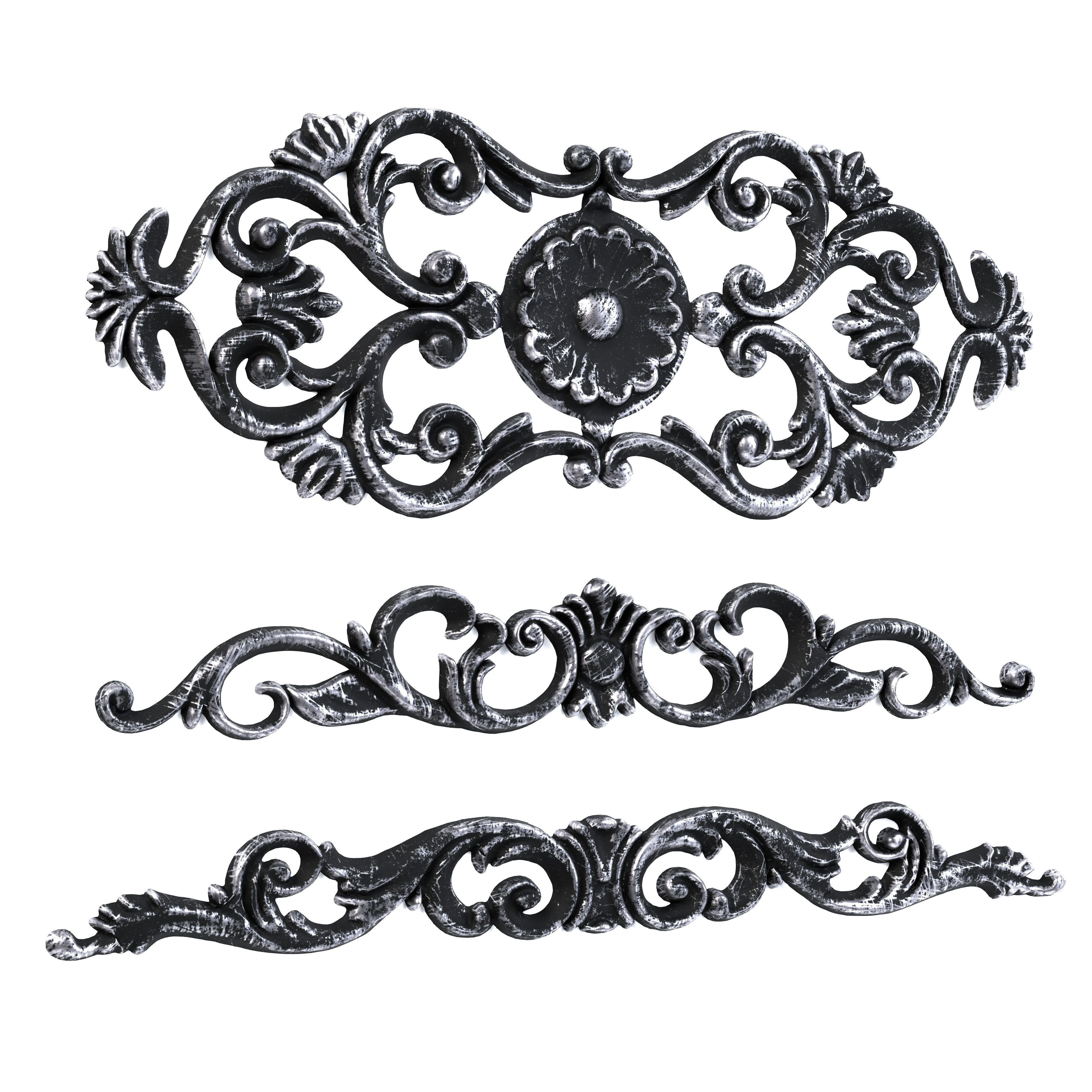 21 Ornaments Pack Vol 02 3D Model Collection_19