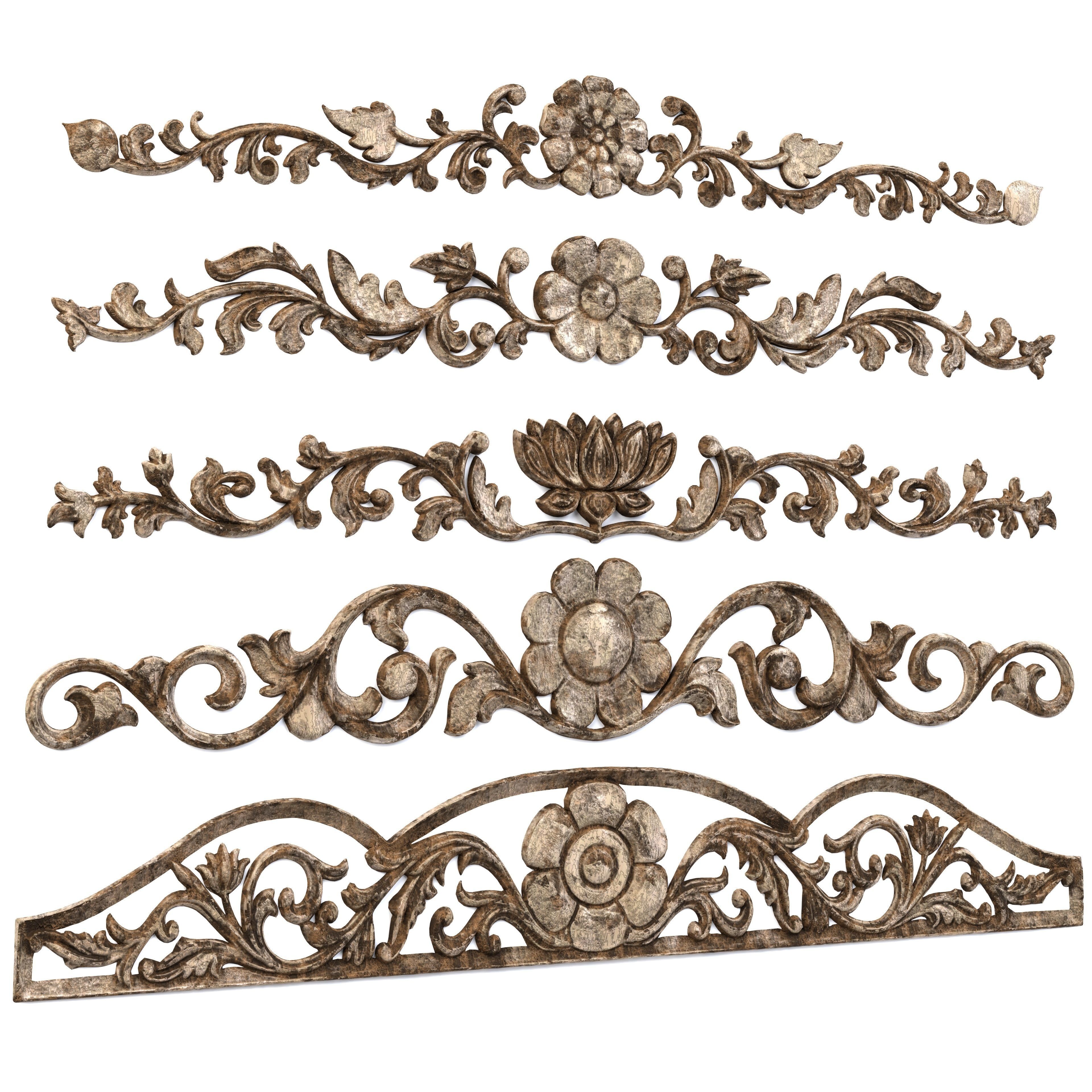 21 Ornaments Pack Vol 02 3D Model Collection_8