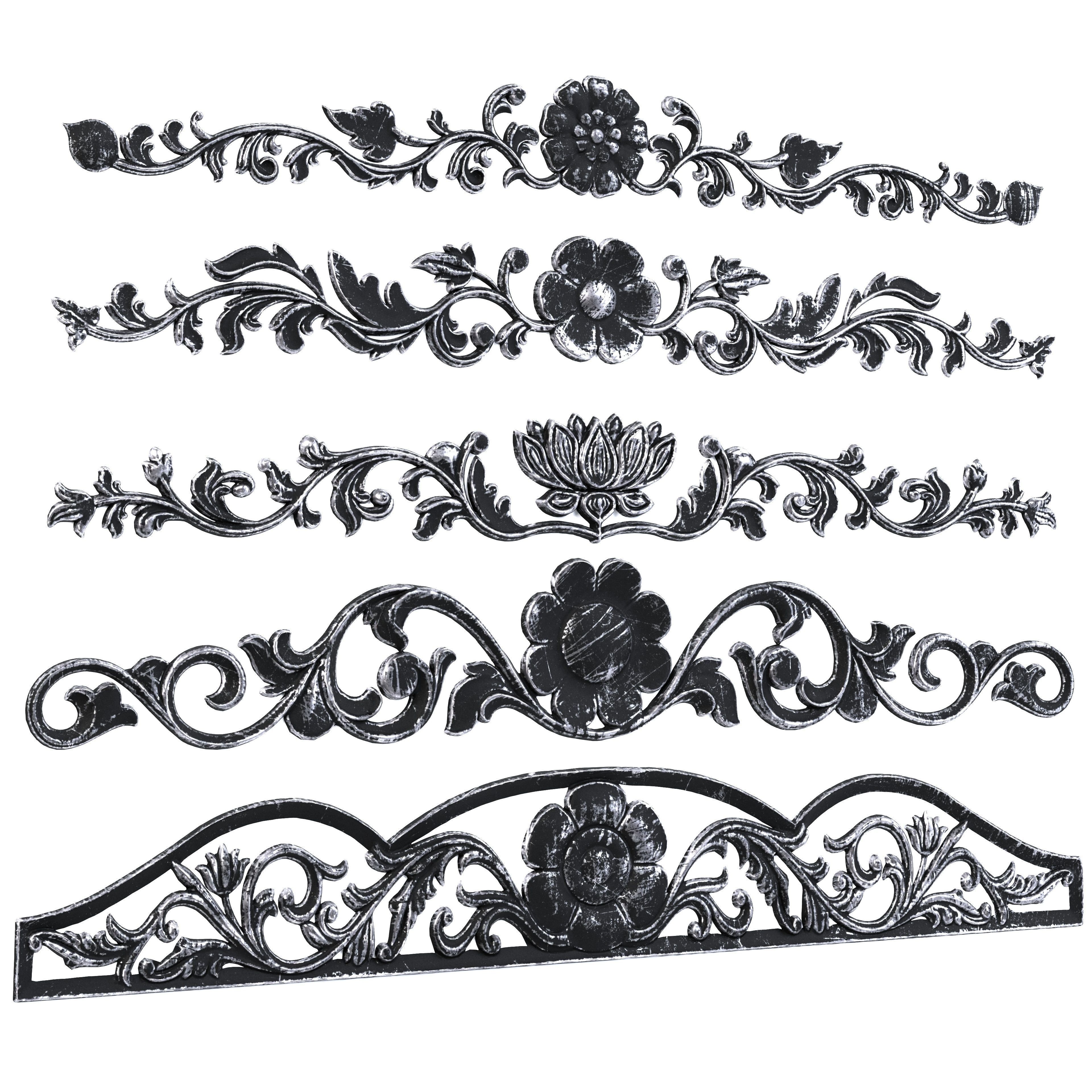 21 Ornaments Pack Vol 02 3D Model Collection_7