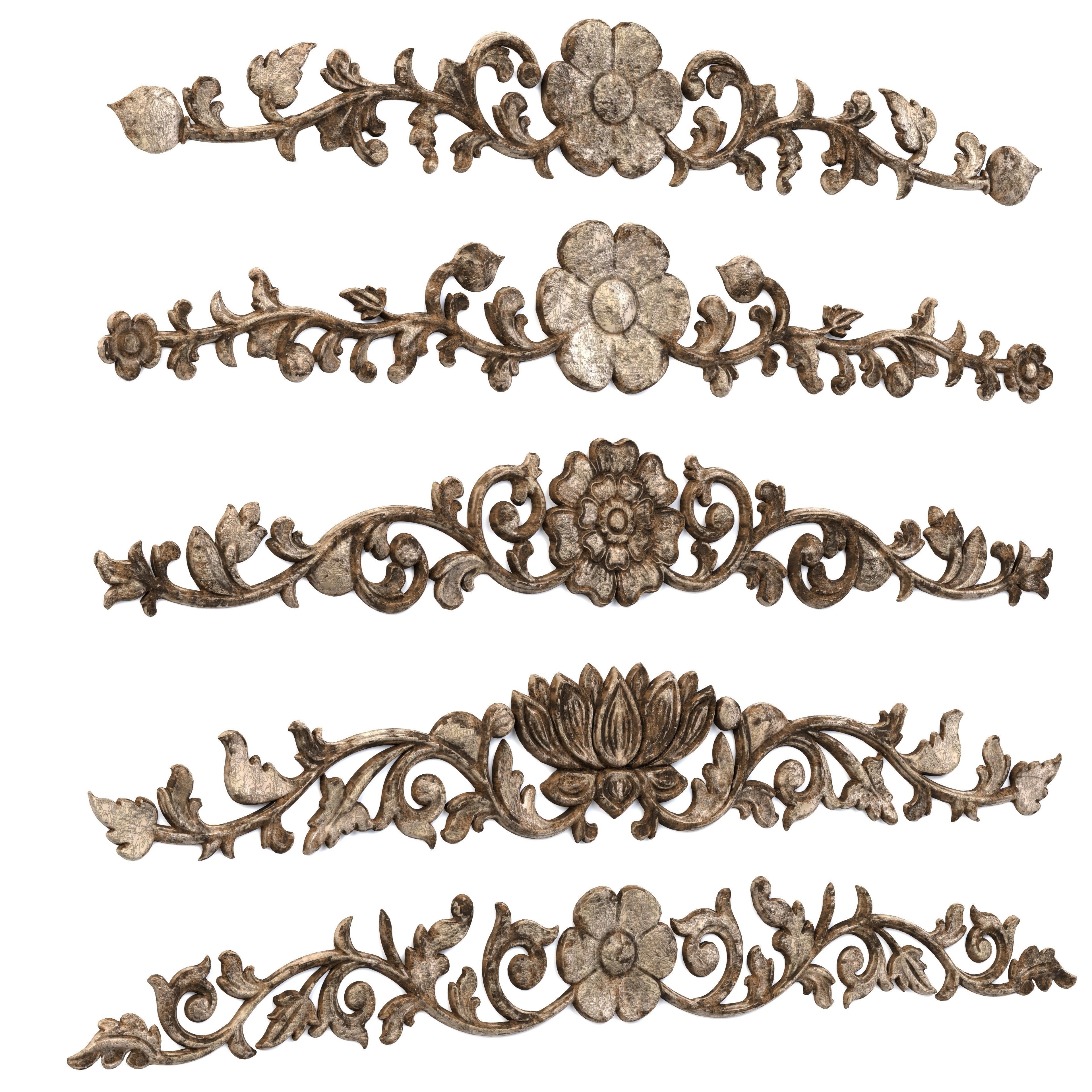 21 Ornaments Pack Vol 02 3D Model Collection_4