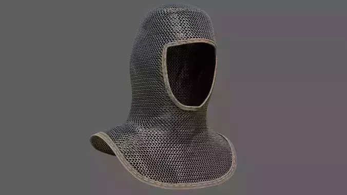 Chainmail Medieval Helmet
